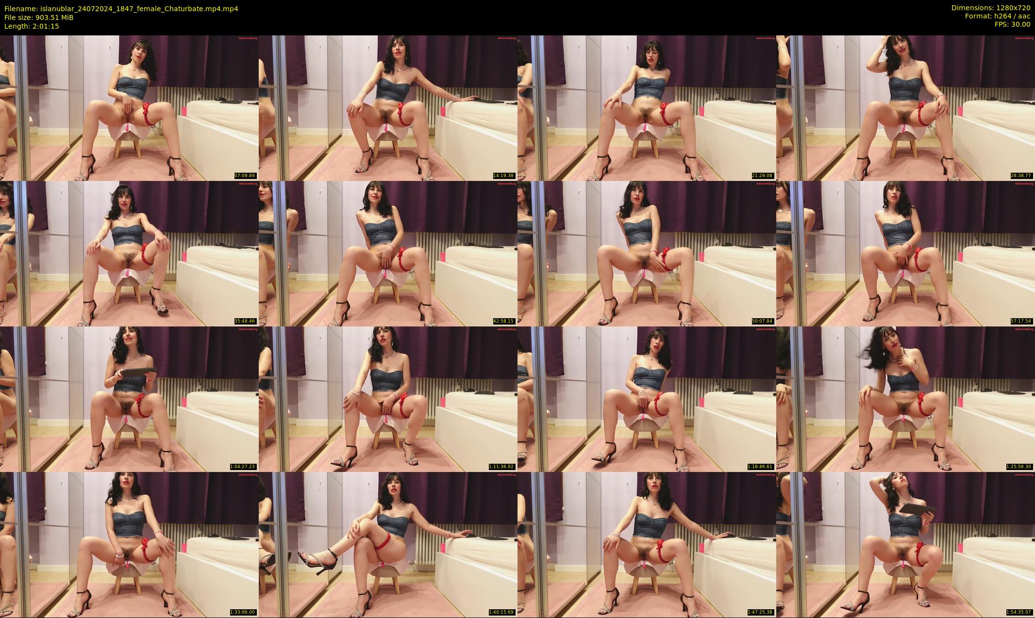 islanublar — 122 minute Chaturbate female cam show recording, 720p, Jul 24, 2024