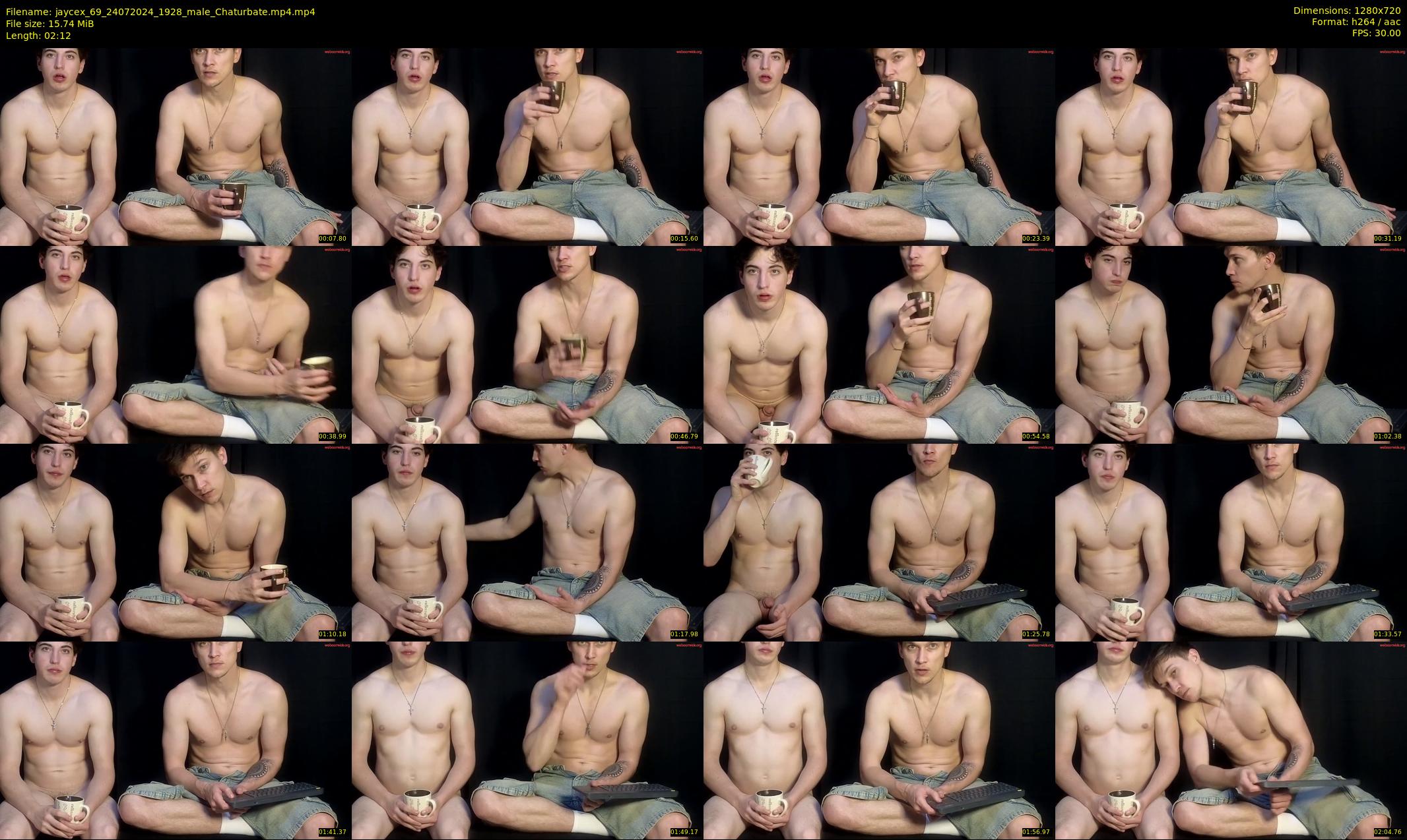 jaycex_69 — 3 minute Chaturbate male cam show recording, 720p, Jul 24, 2024