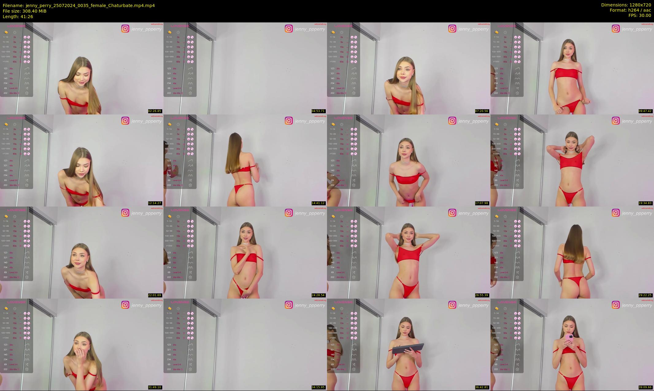 jenny_perry — 42 minute Chaturbate female cam show recording, 720p, Jul 25, 2024