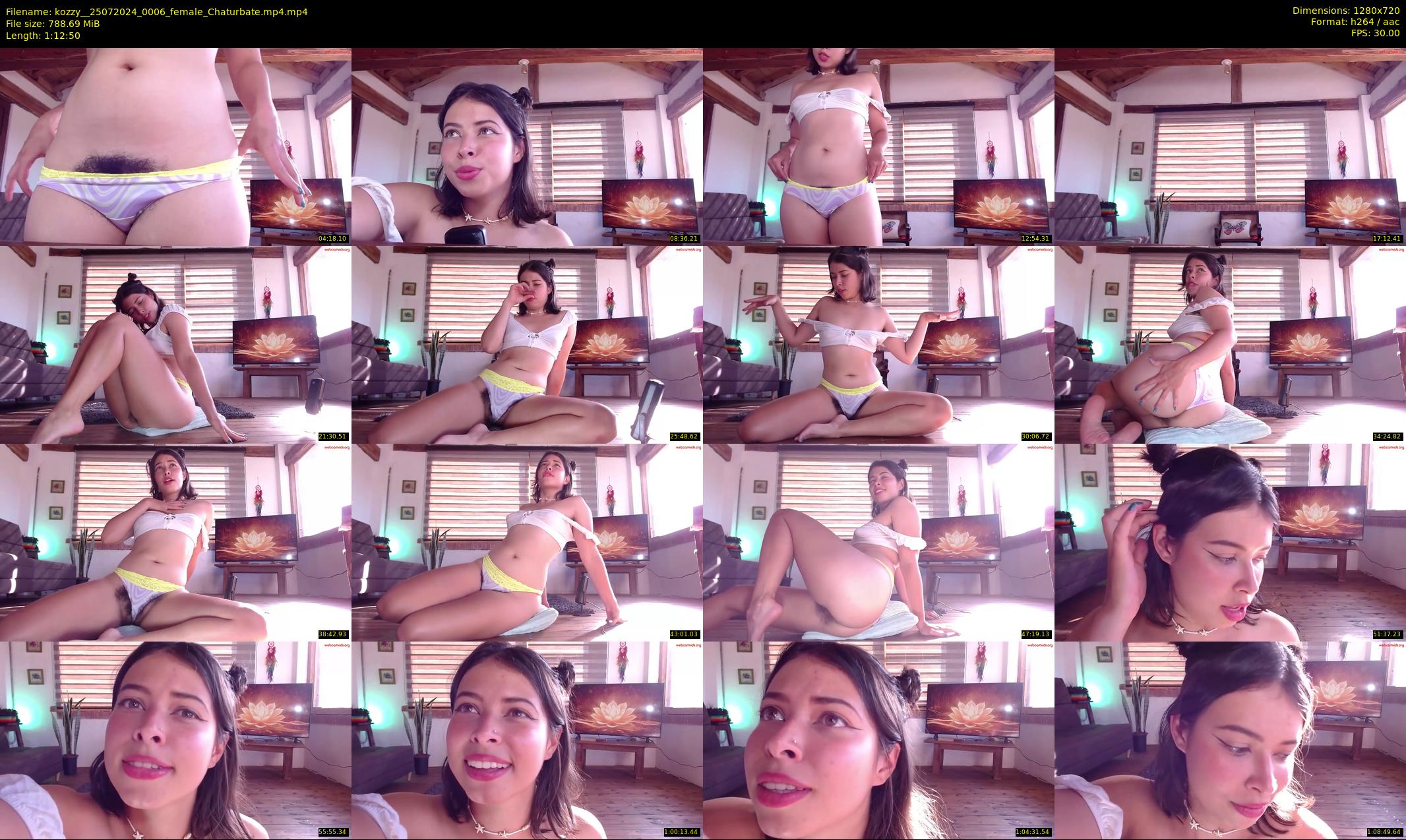 kozzy_ — 73 minute Chaturbate female cam show recording, 720p, Jul 25, 2024