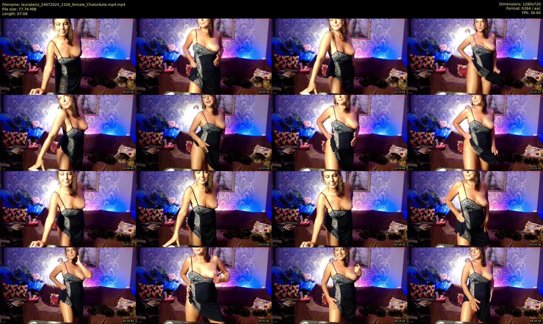 laurabenz — 8 minute Chaturbate female cam show recording, 720p, Jul 24, 2024