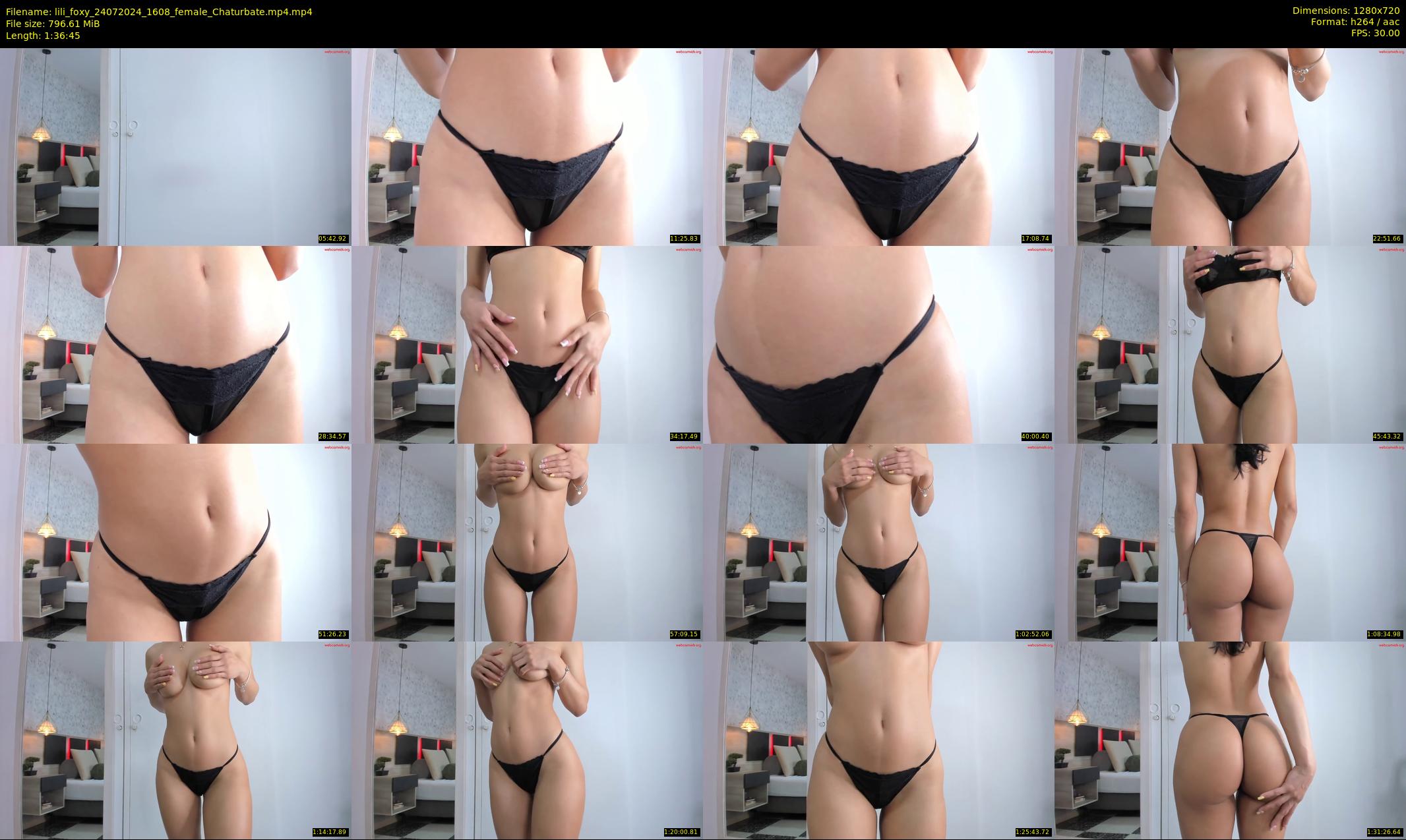 lili_foxy — 97 minute Chaturbate female cam show recording, 720p, Jul 24, 2024