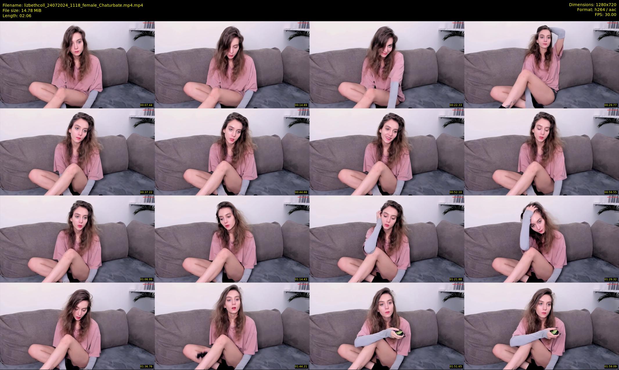 lizbethcoll — 3 minute Chaturbate female cam show recording, 720p, Jul 24, 2024