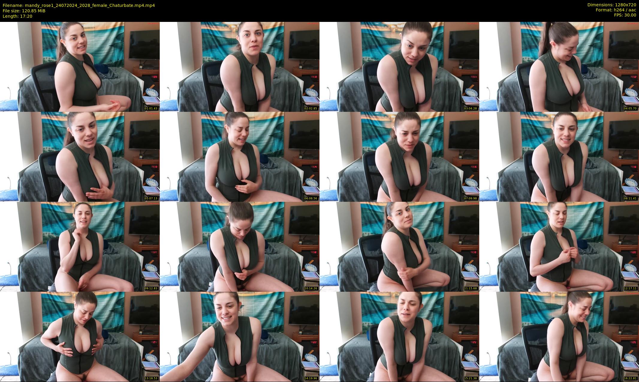 mandy_rose1 — 18 minute Chaturbate female cam show recording, 720p, Jul 24, 2024