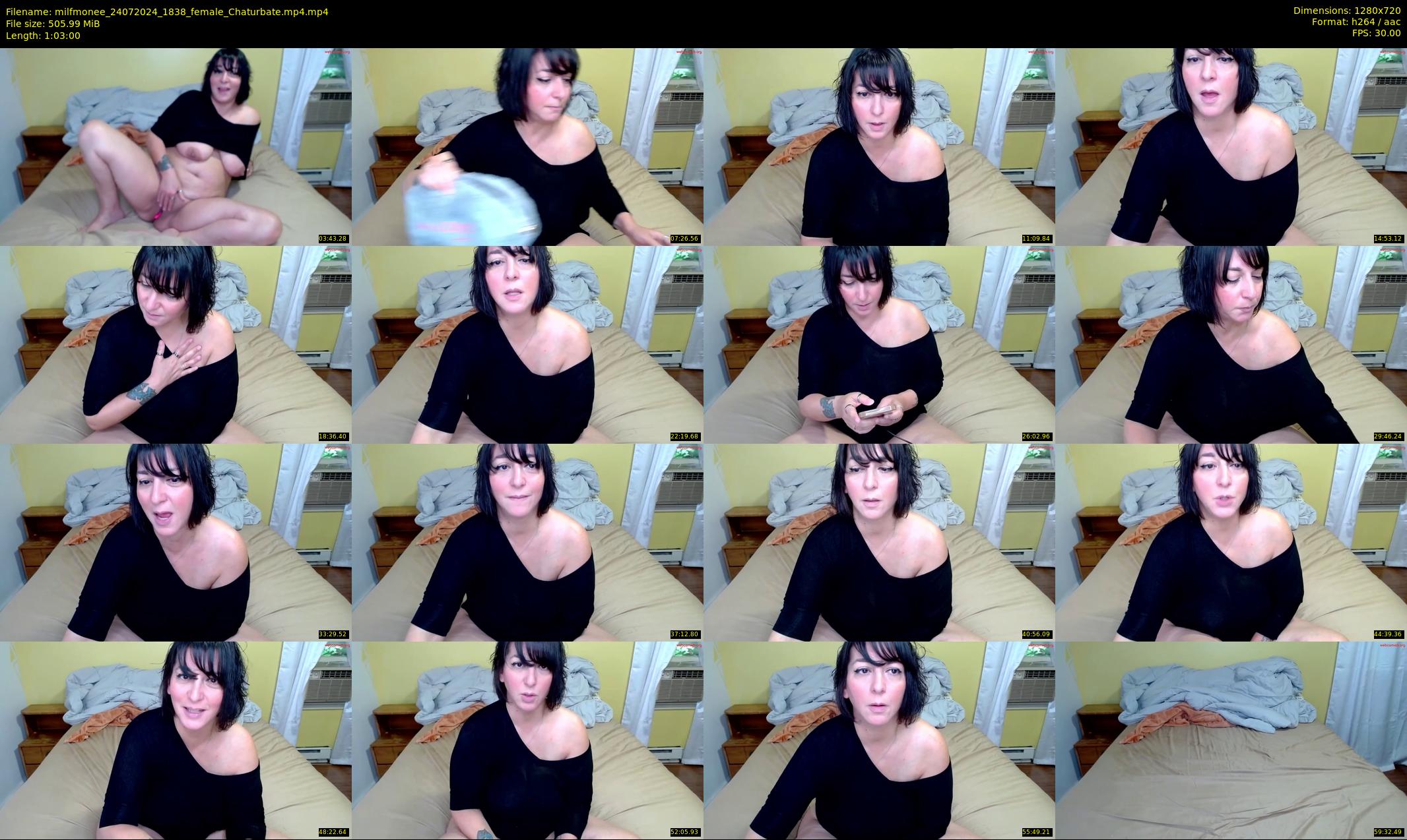 milfmonee — 63 minute Chaturbate female cam show recording, 720p, Jul 24, 2024