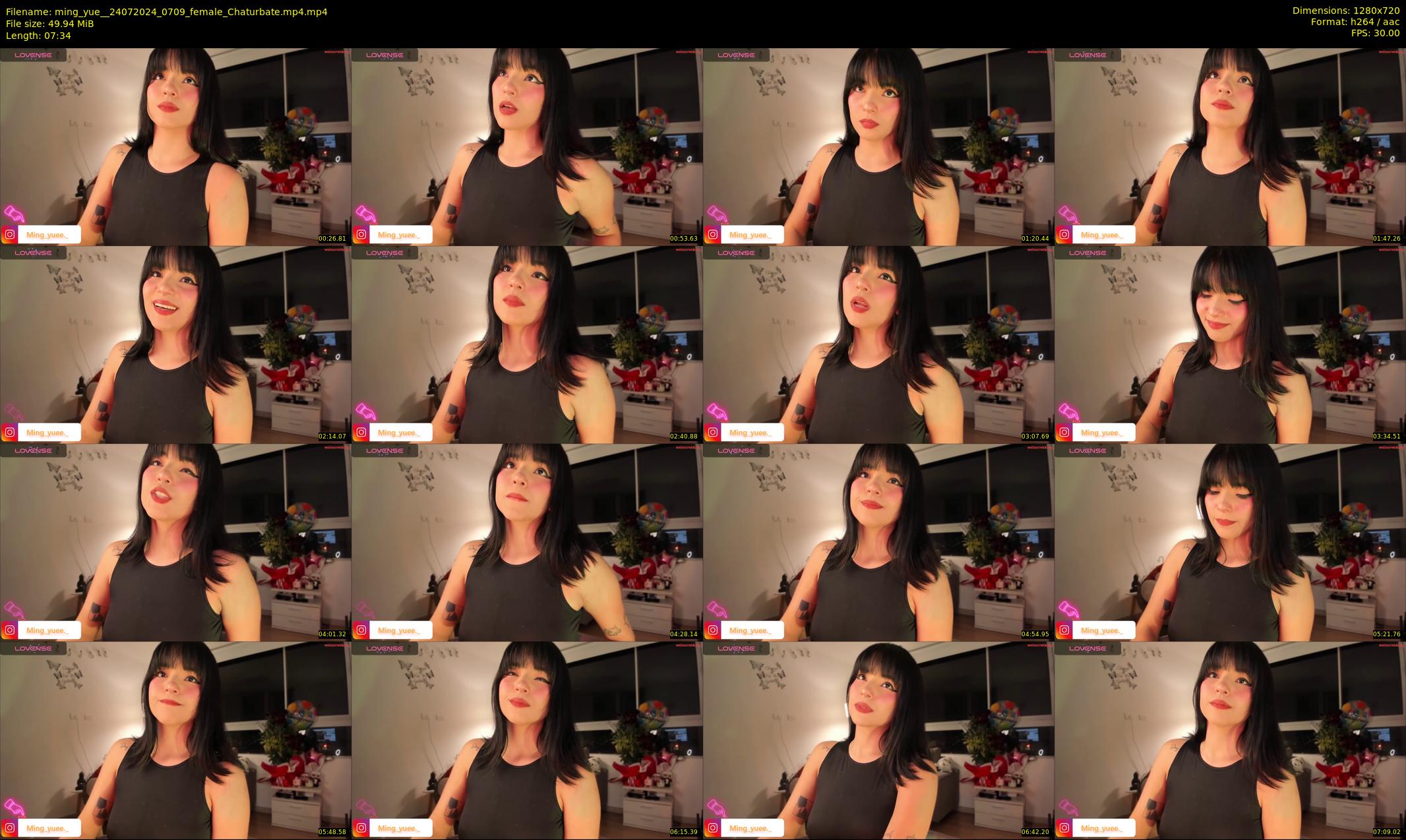 ming_yue_ — 8 minute Chaturbate female cam show recording, 720p, Jul 24, 2024