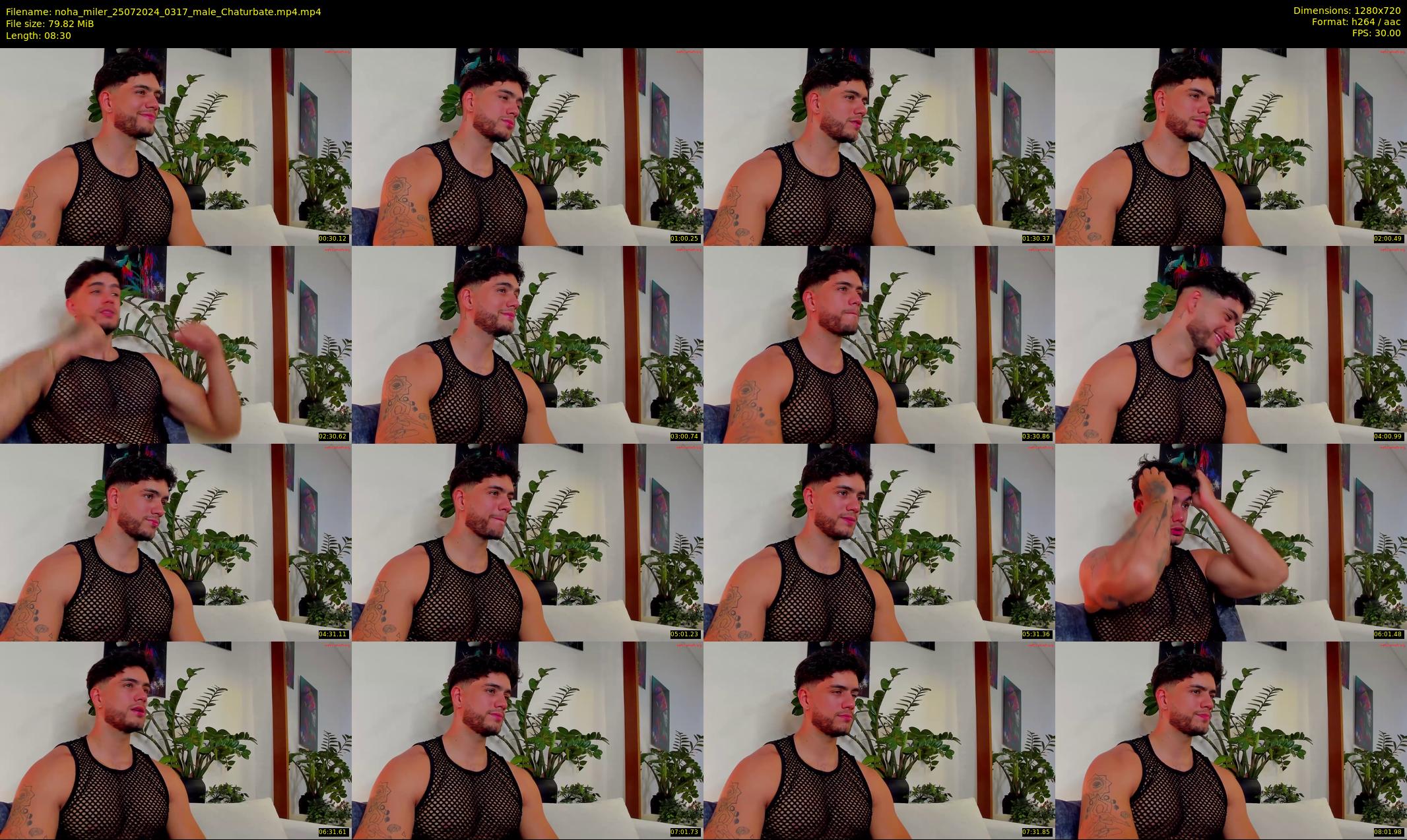 noha_miler — 9 minute Chaturbate male cam show recording, 720p, Jul 25, 2024