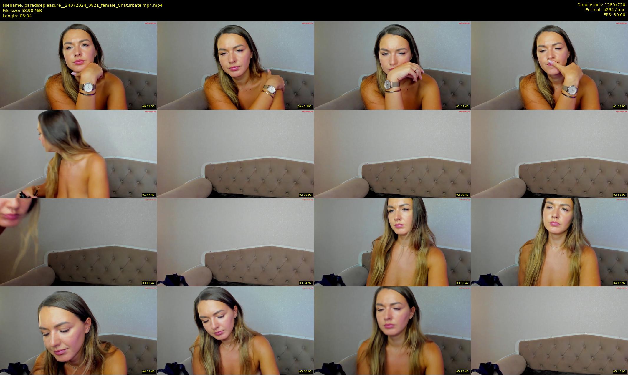 paradisepleasure_ — 7 minute Chaturbate couple cam show recording, 720p, Jul 24, 2024