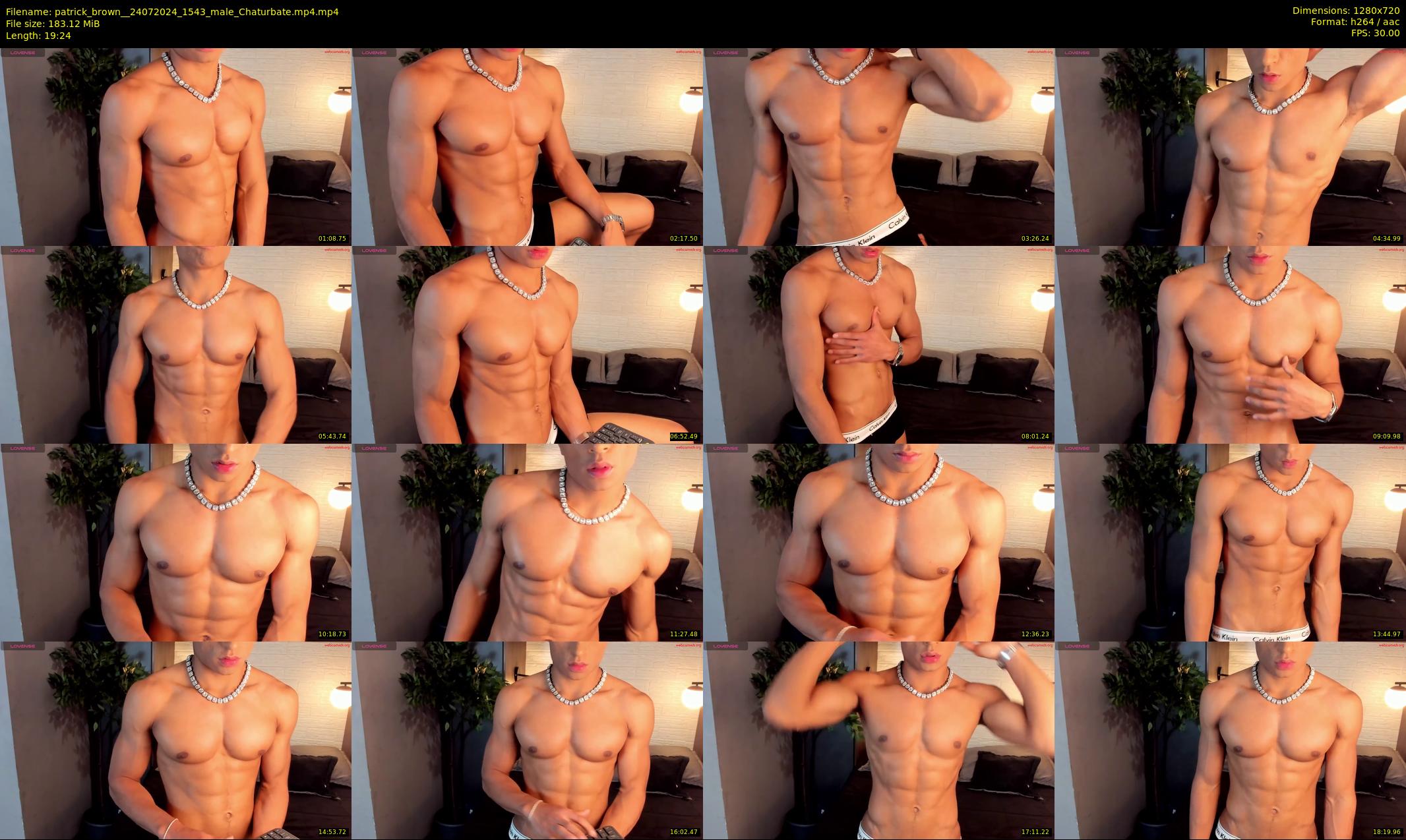 patrick_brown_ — 20 minute Chaturbate male cam show recording, 720p, Jul 24, 2024