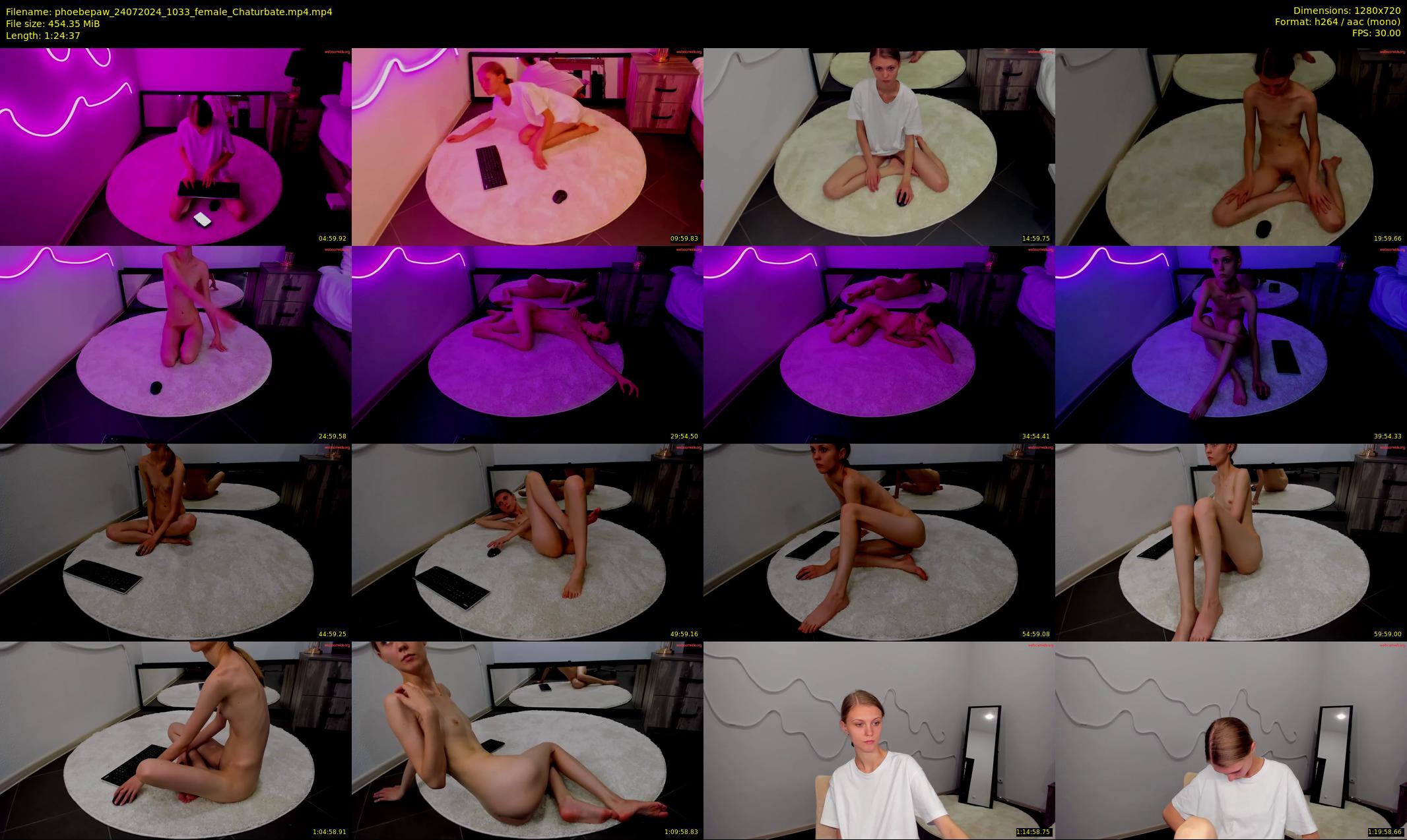 phoebepaw — 85 minute Chaturbate female cam show recording, 720p, Jul 24, 2024
