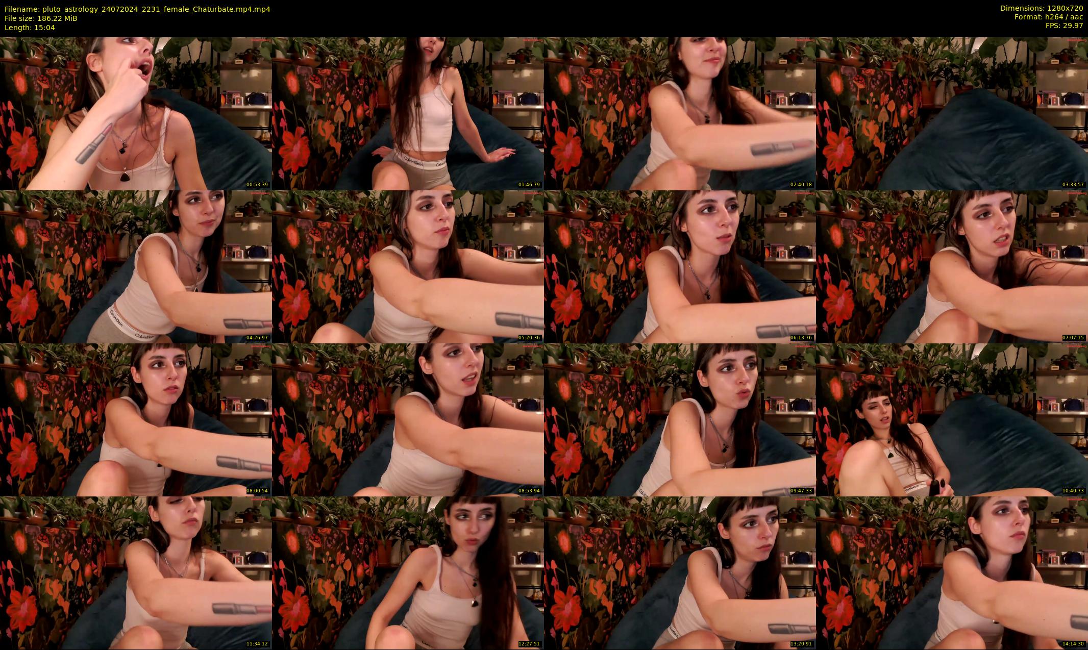 pluto_astrology — 16 minute Chaturbate female cam show recording, 720p, Jul 24, 2024