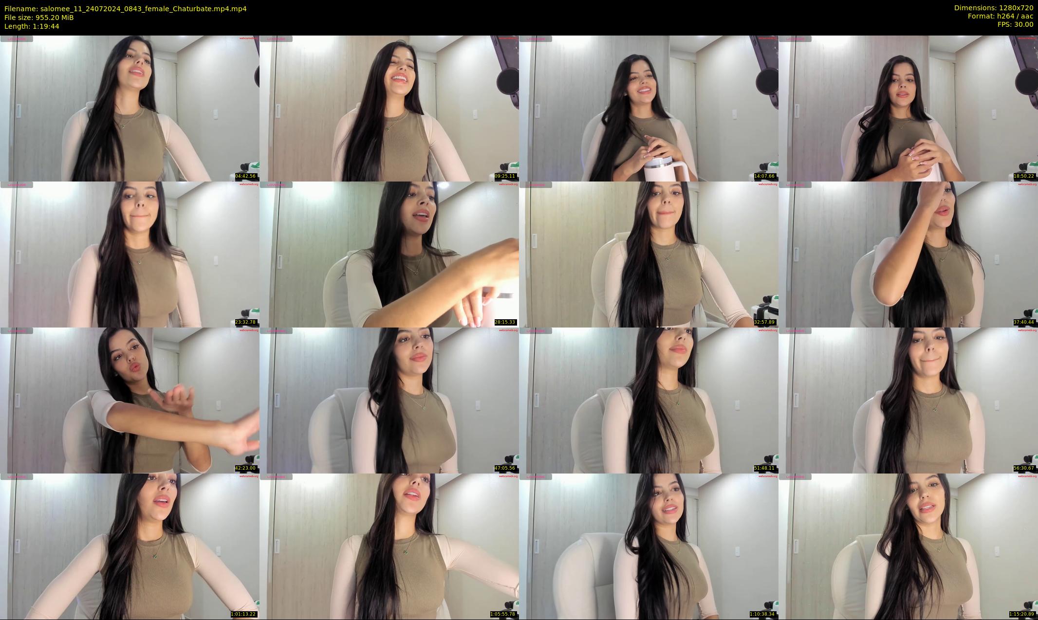salomee_11 — 80 minute Chaturbate female cam show recording, 720p, Jul 24, 2024