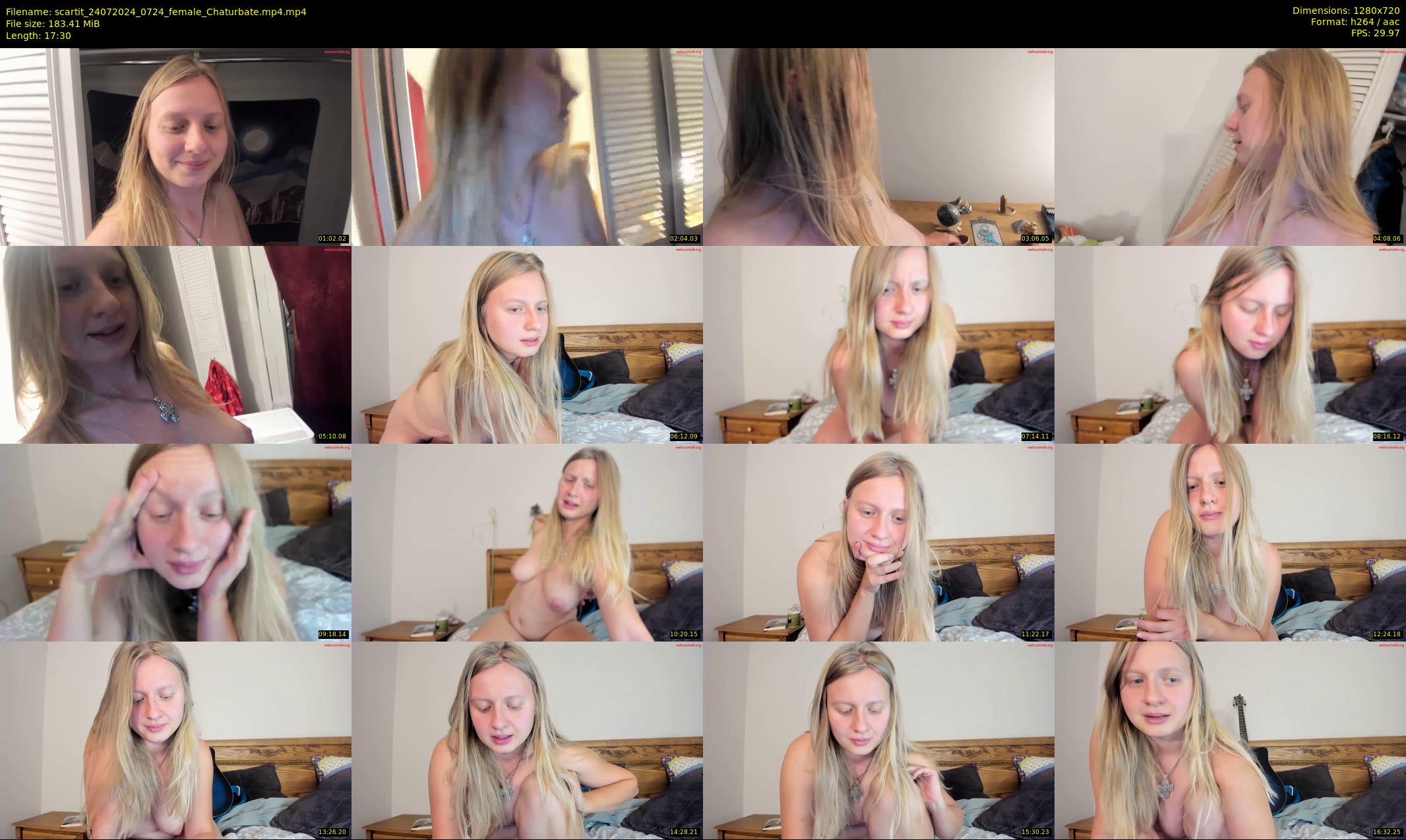 scartit — 18 minute Chaturbate female cam show recording, 720p, Jul 24, 2024