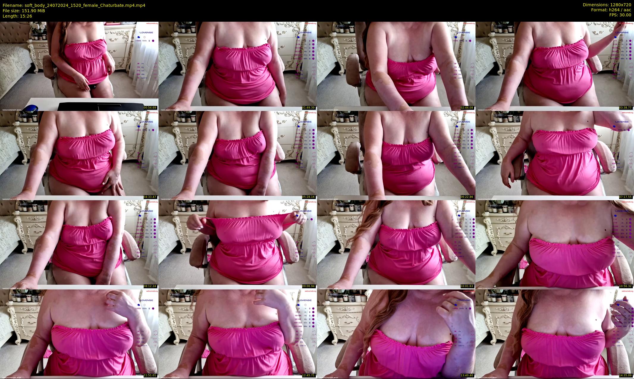soft_body — 16 minute Chaturbate female cam show recording, 720p, Jul 24, 2024