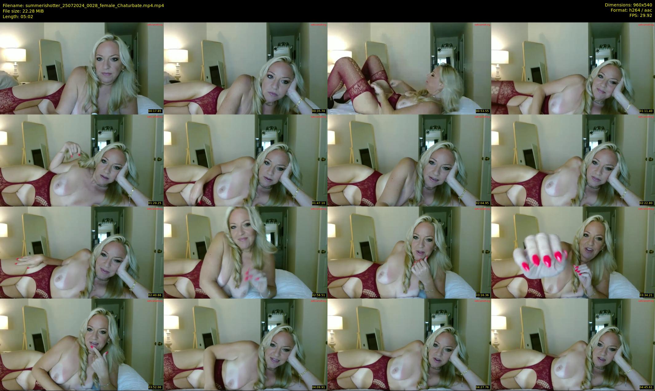 summerishotter — 6 minute Chaturbate female cam show recording, 480p, Jul 25, 2024