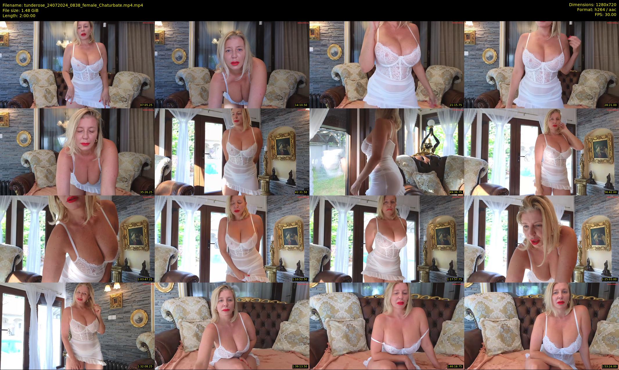 tunderose — 120 minute Chaturbate female cam show recording, 720p, Jul 24, 2024