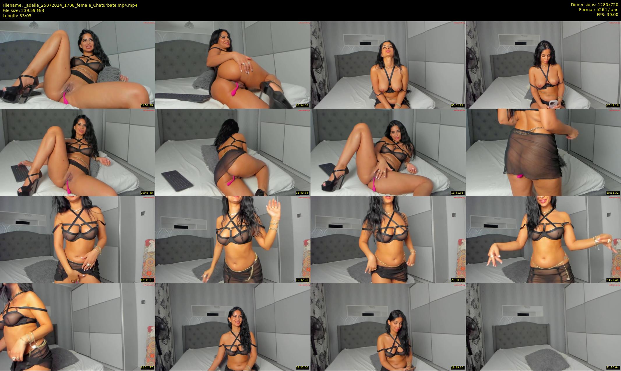 _adelle — 34 minute Chaturbate female cam show recording, 720p, Jul 25, 2024