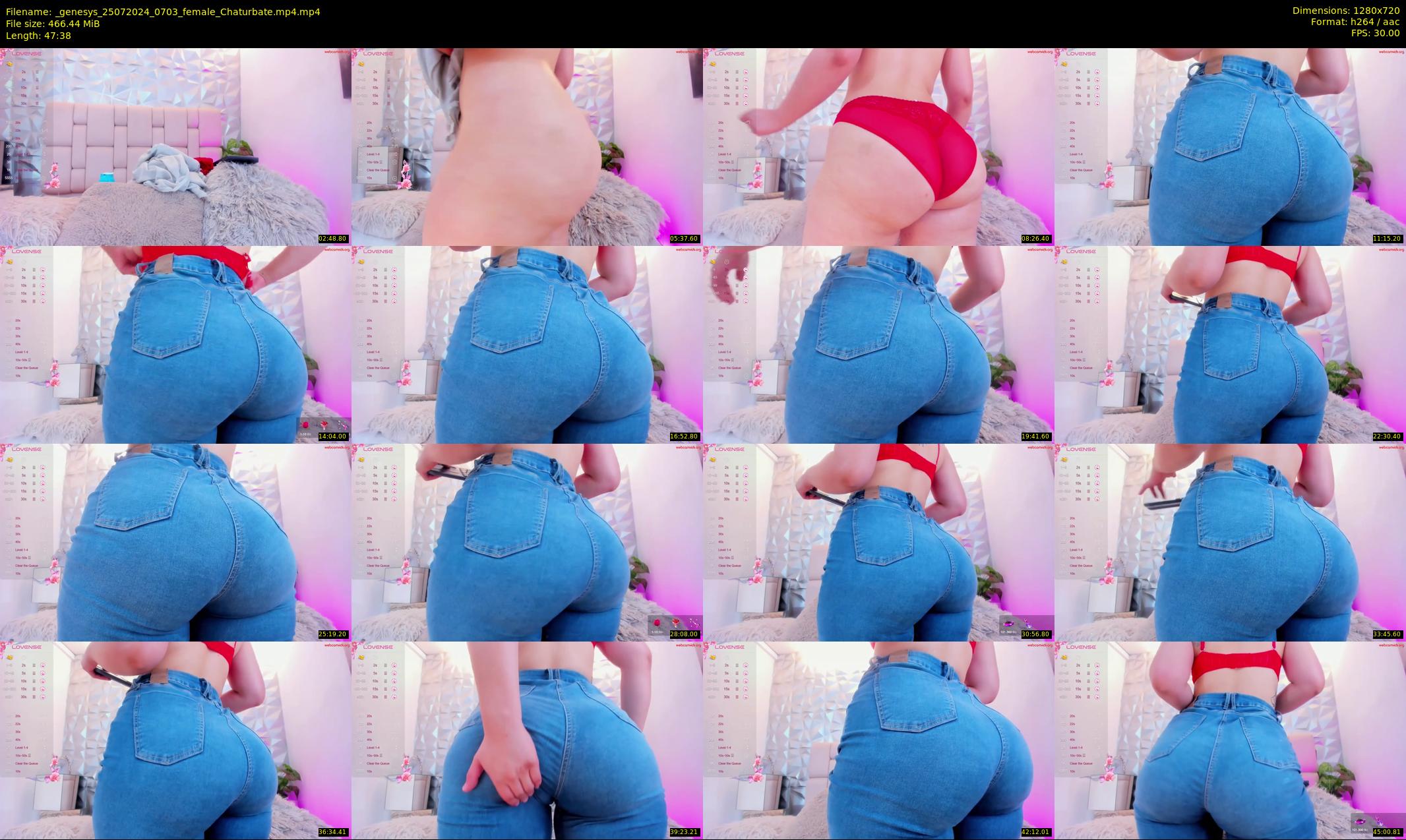 _genesys — 48 minute Chaturbate female cam show recording, 720p, Jul 25, 2024