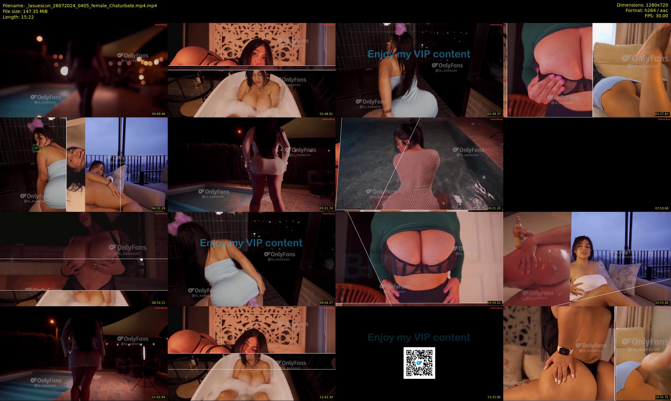 _lasuescun — 16 minute Chaturbate female cam show recording, 720p, Jul 26, 2024