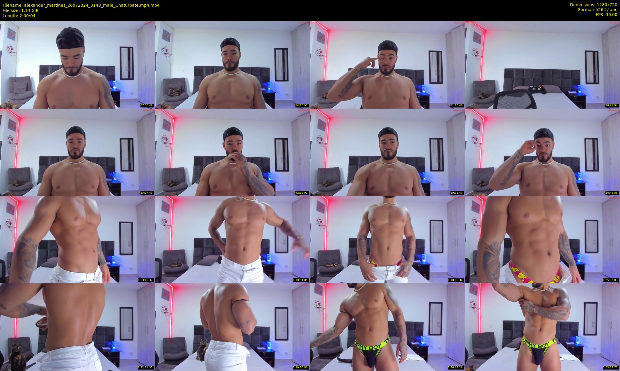 alexander_martines — 121 minute Chaturbate male cam show recording, 720p, Jul 26, 2024
