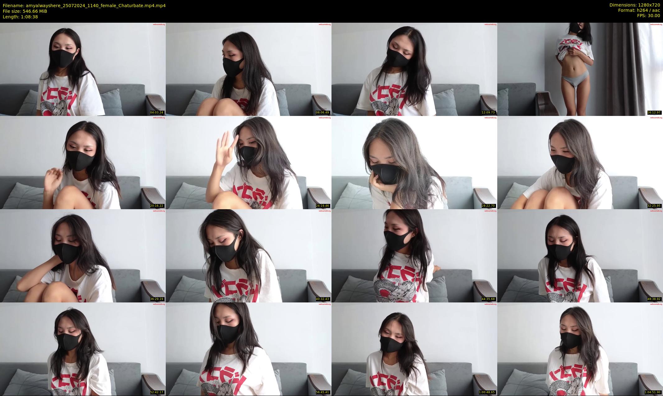 amyalwayshere — 69 minute Chaturbate female cam show recording, 720p, Jul 25, 2024