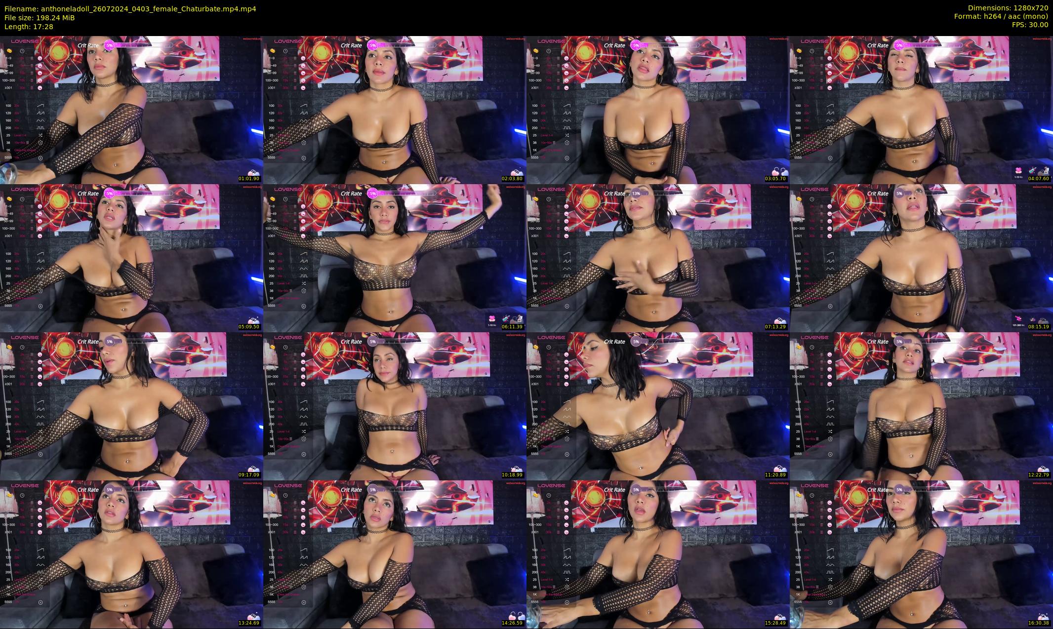 anthoneladoll — 18 minute Chaturbate female cam show recording, 720p, Jul 26, 2024