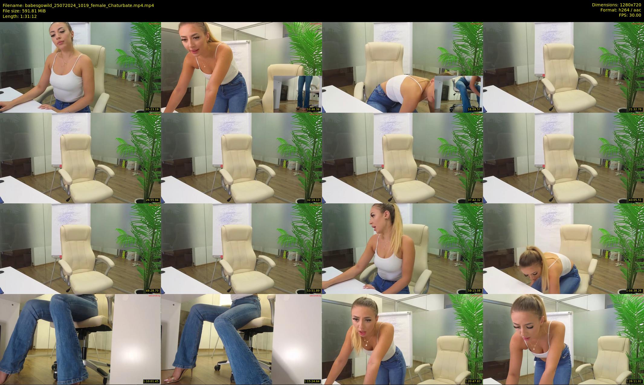 babesgowild — 92 minute Chaturbate couple cam show recording, 720p, Jul 25, 2024
