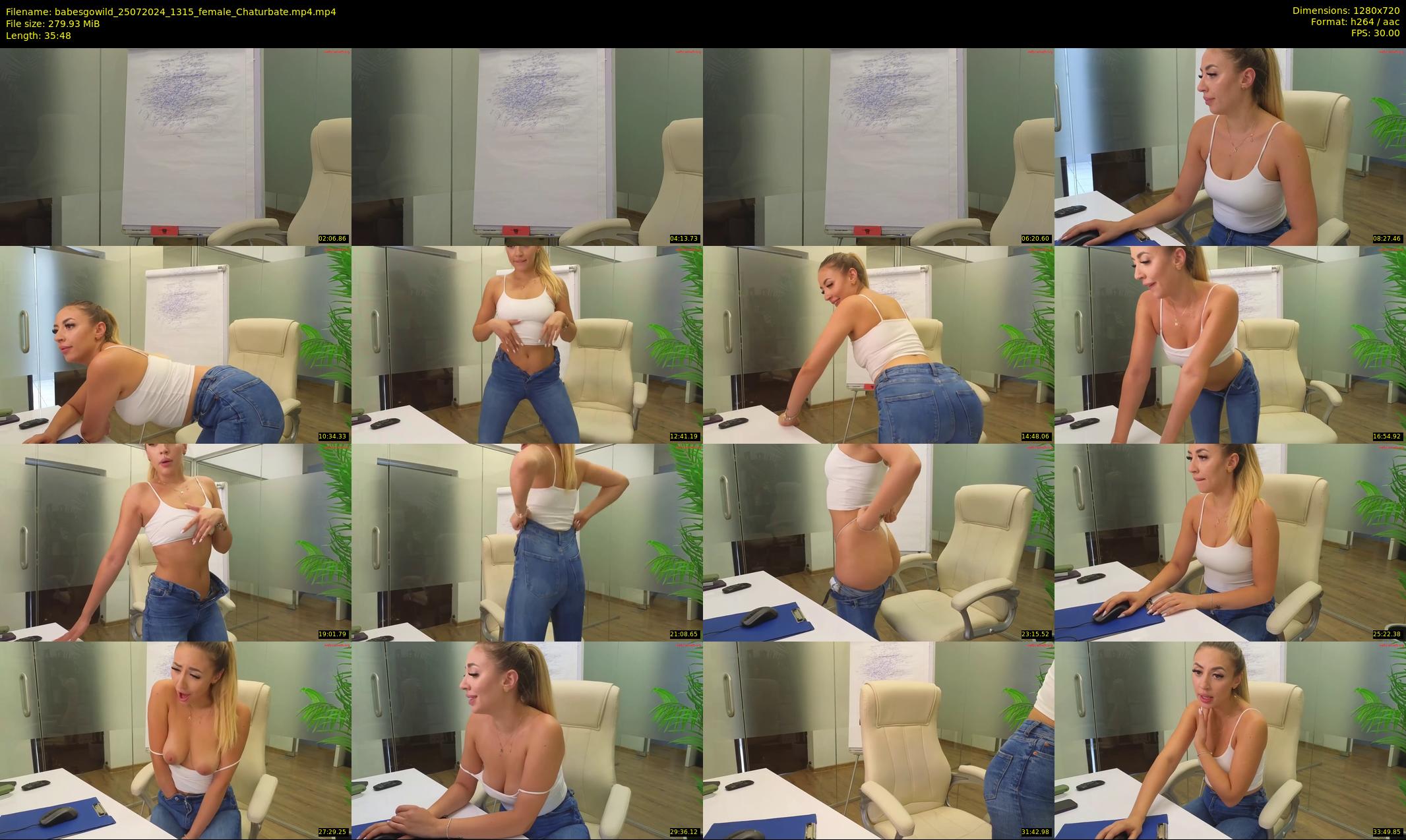 babesgowild — 36 minute Chaturbate couple cam show recording, 720p, Jul 25, 2024