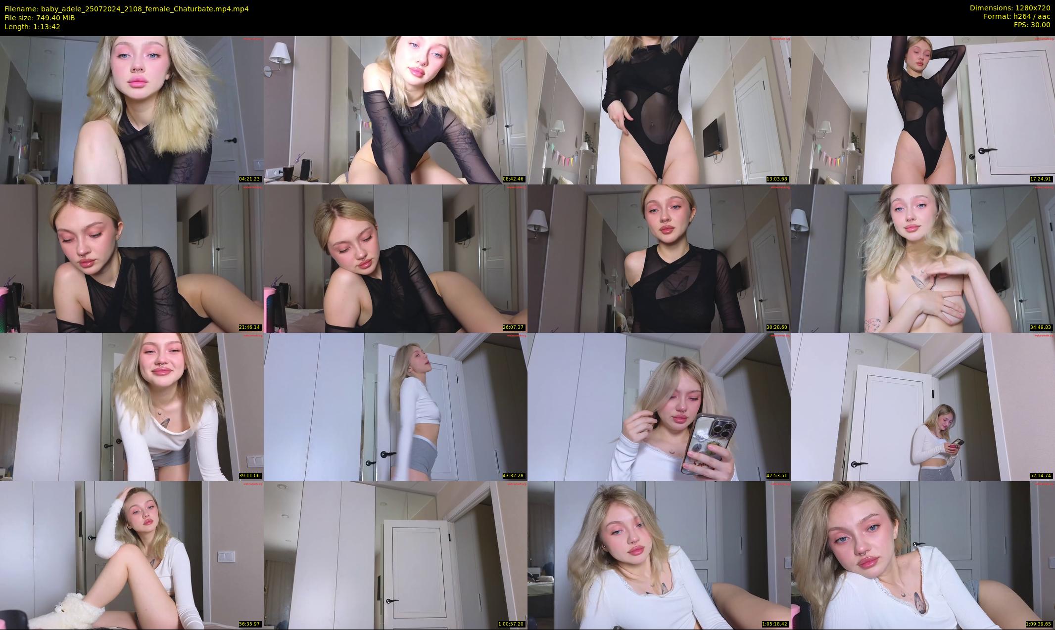 baby_adele — 74 minute Chaturbate female cam show recording, 720p, Jul 25, 2024