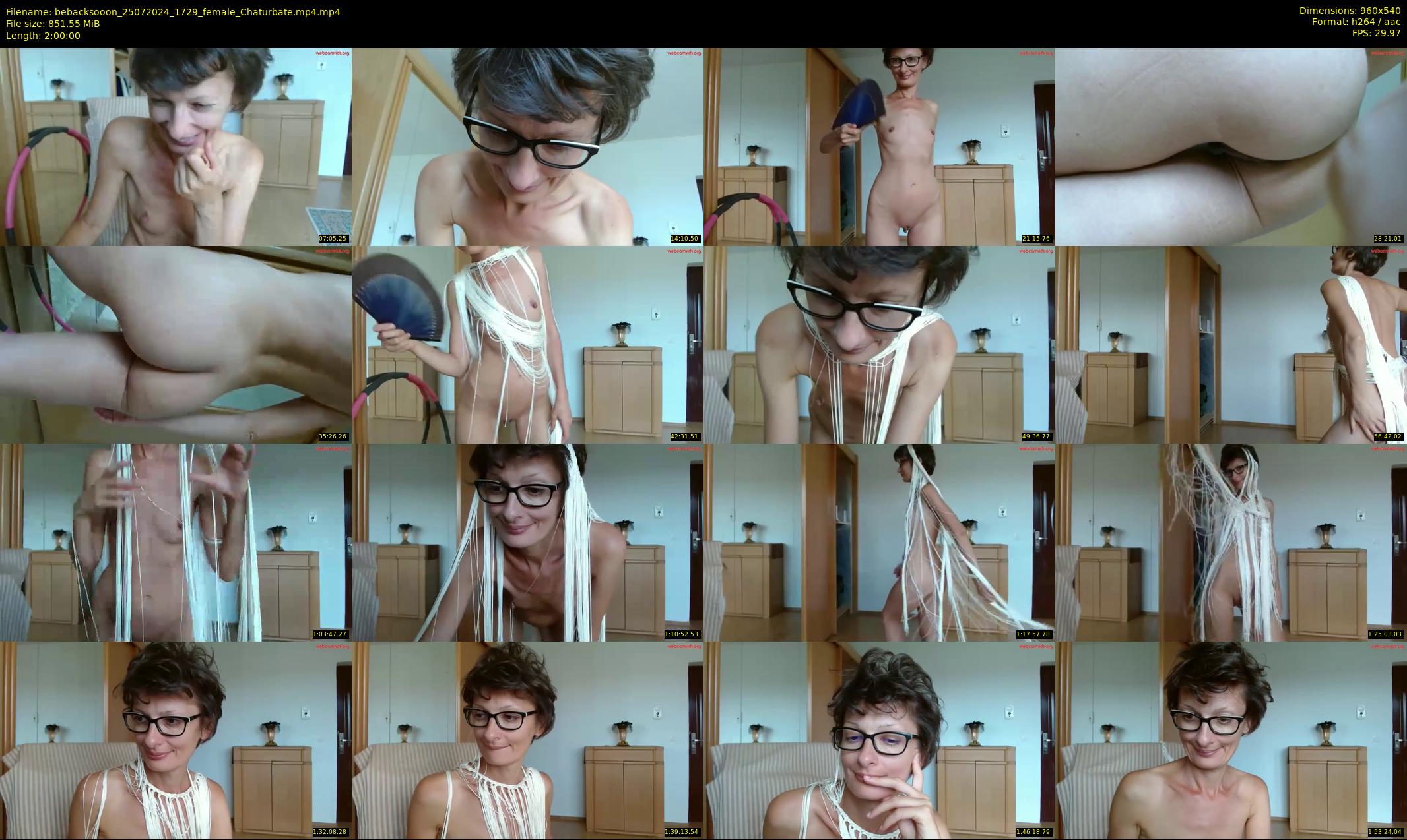 bebacksooon — 120 minute Chaturbate female cam show recording, 480p, Jul 25, 2024