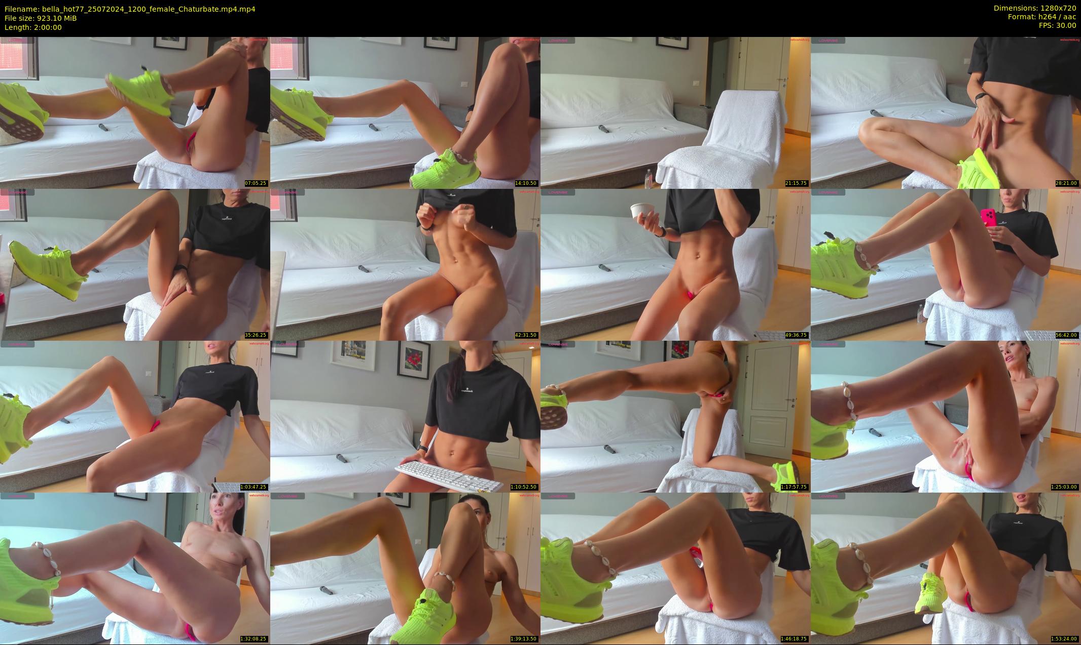 bella_hot77 — 120 minute Chaturbate female cam show recording, 720p, Jul 25, 2024