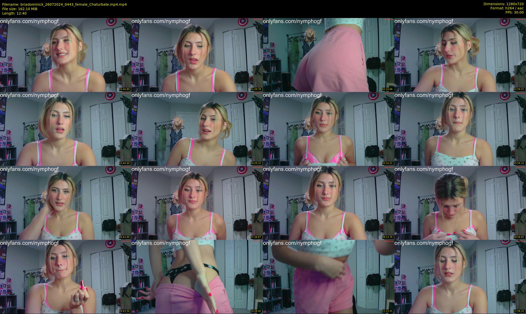 briadominick — 13 minute Chaturbate couple cam show recording, 720p, Jul 26, 2024