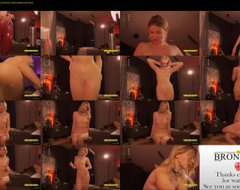 bronnica — 71 minute Chaturbate female cam show recording, 720p, Jul 25, 2024