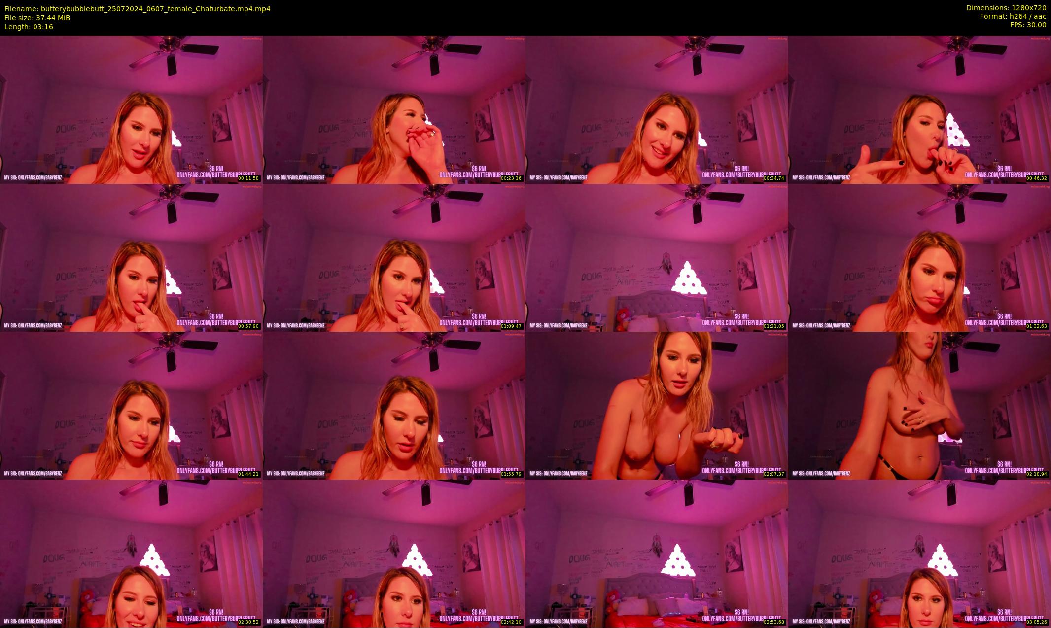 butterybubblebutt — 4 minute Chaturbate couple cam show recording, 720p, Jul 25, 2024