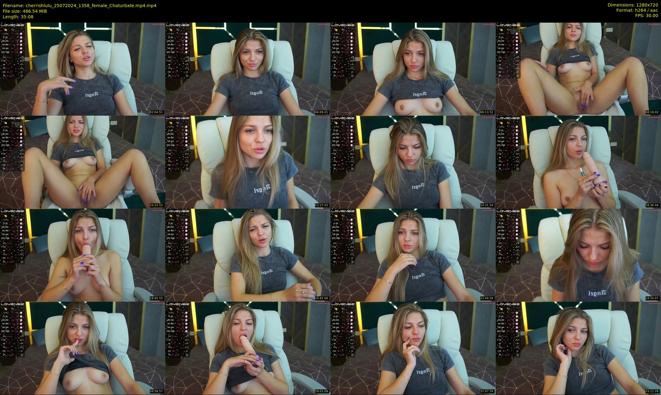 cherrishlulu — 36 minute Chaturbate female cam show recording, 720p, Jul 25, 2024