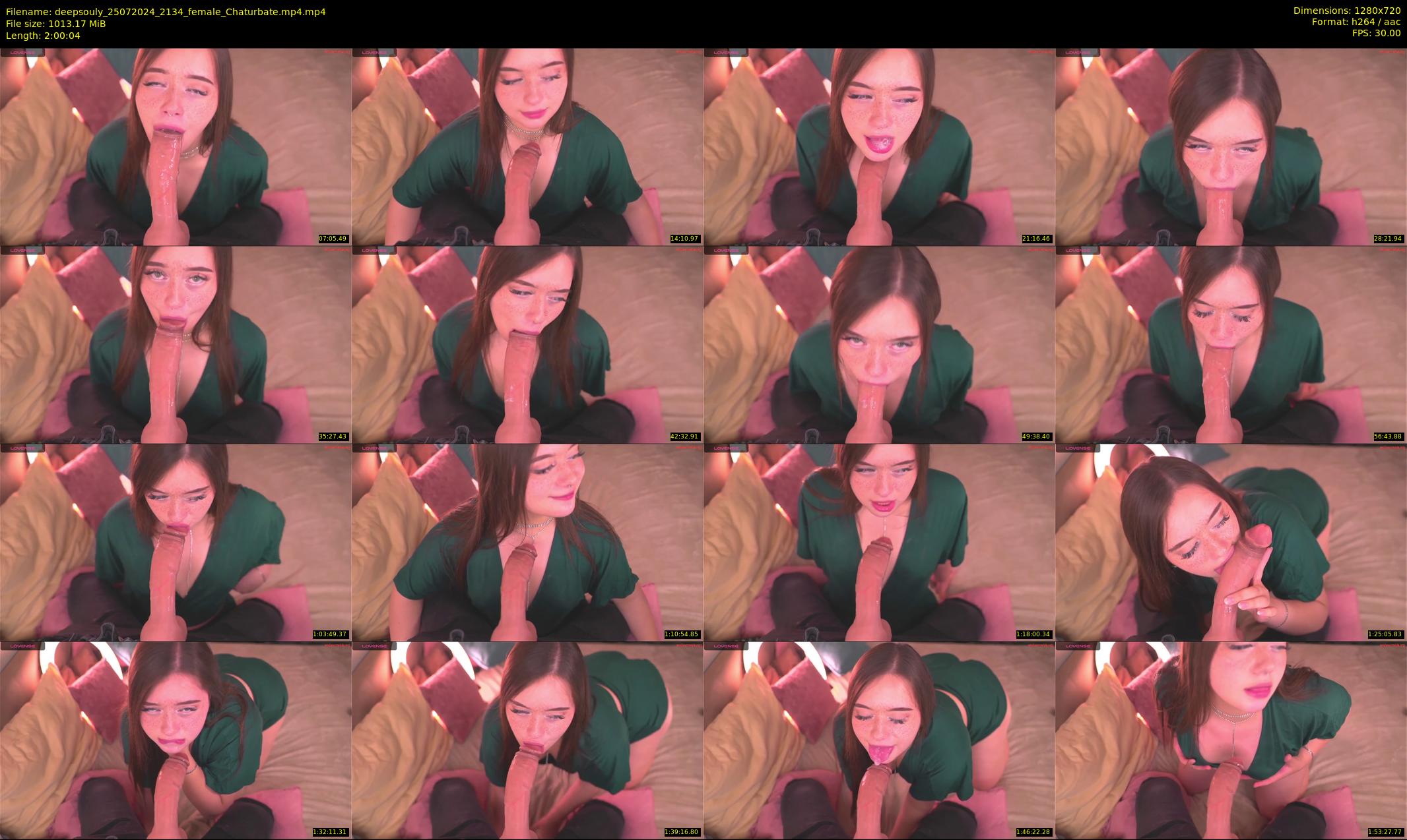 deepsouly — 121 minute Chaturbate female cam show recording, 720p, Jul 25, 2024