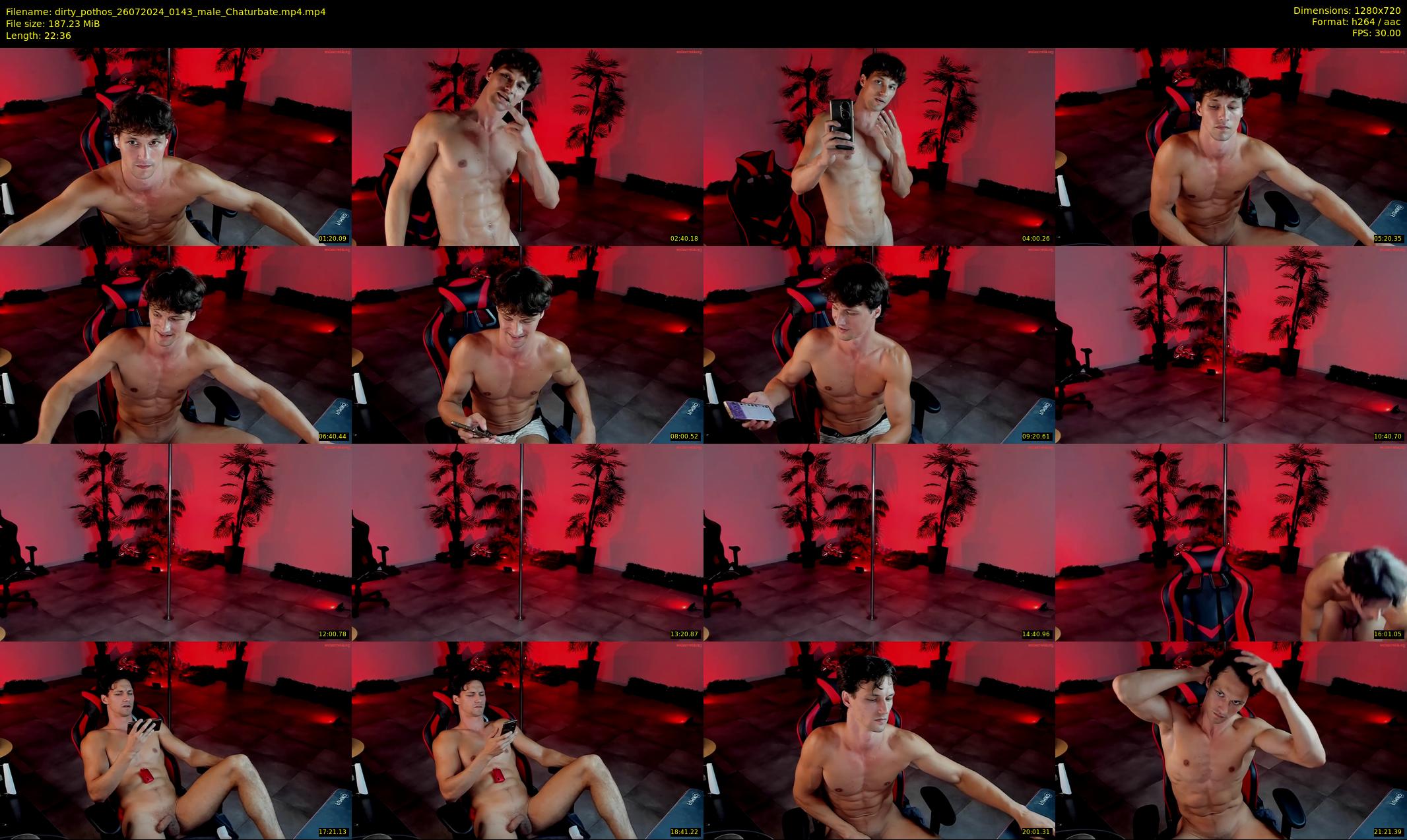 dirty_pothos — 23 minute Chaturbate male cam show recording, 720p, Jul 26, 2024