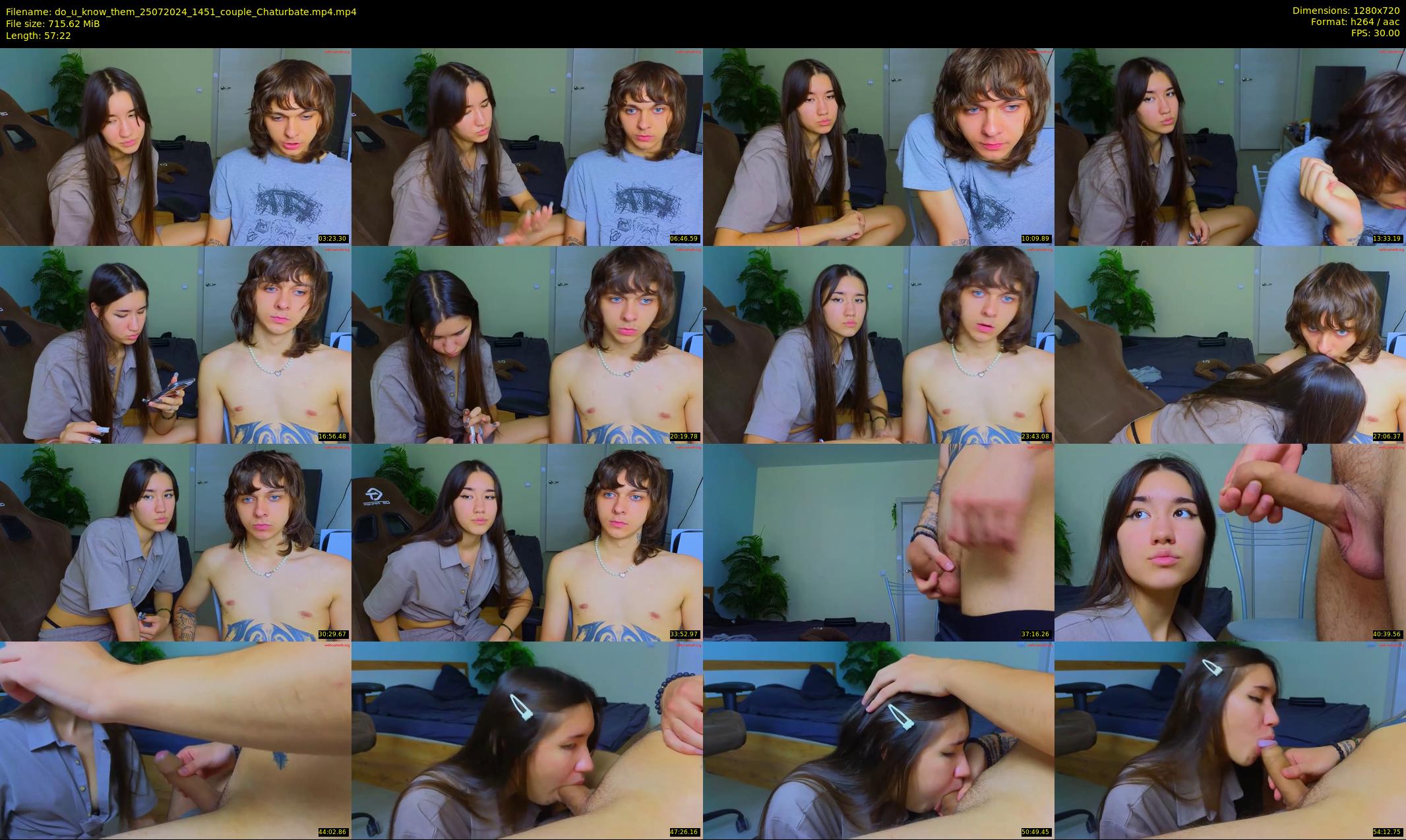 do_u_know_them — 58 minute Chaturbate couple cam show recording, 720p, Jul 25, 2024