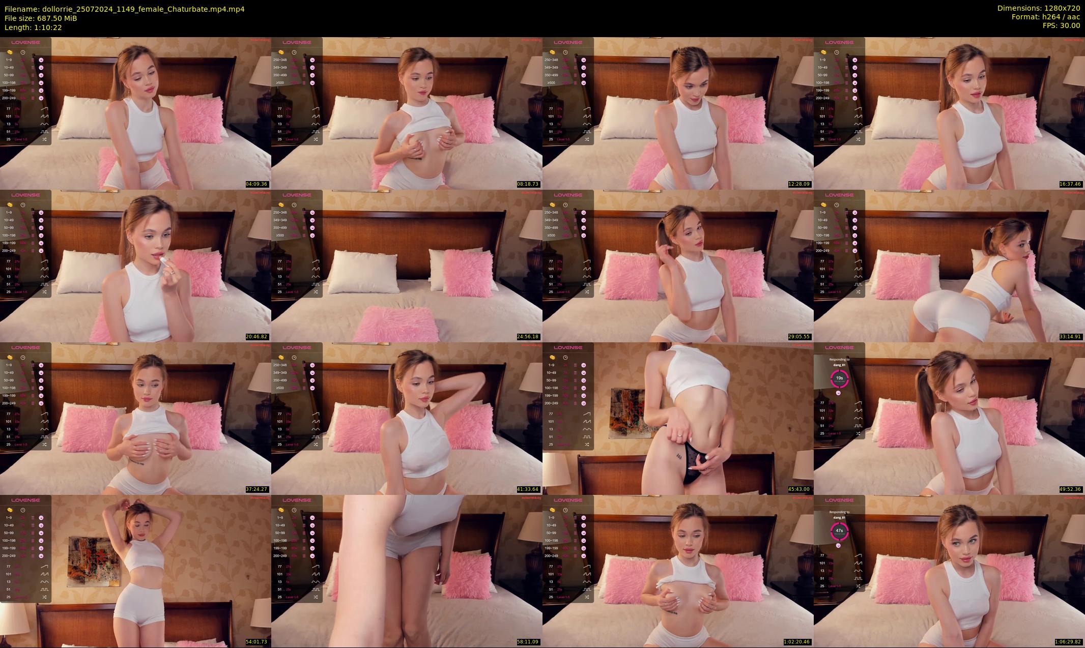 dollorrie — 71 minute Chaturbate couple cam show recording, 720p, Jul 25, 2024