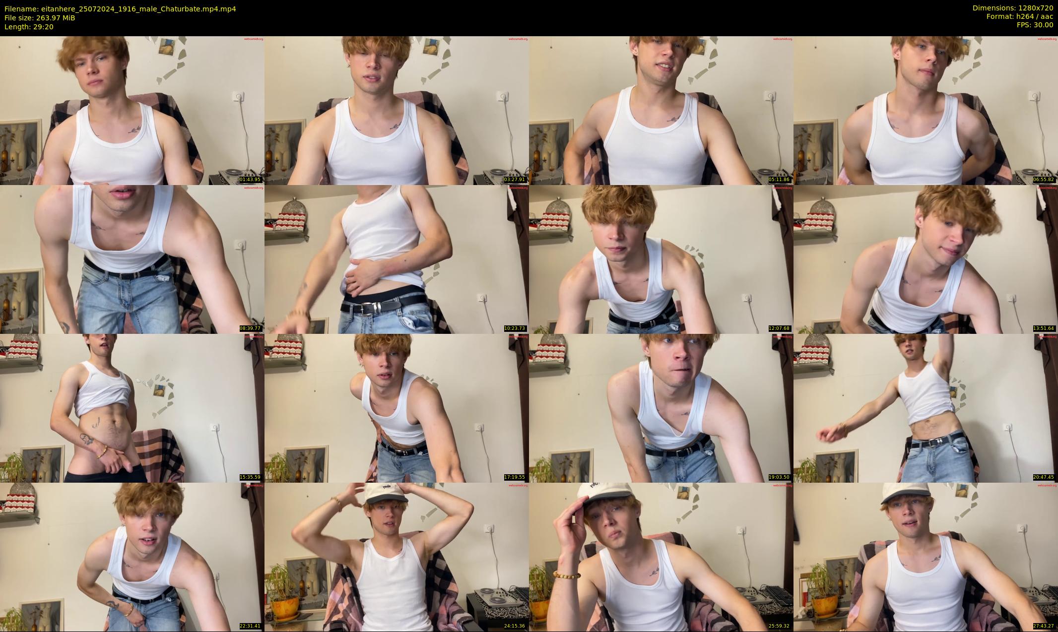 eitanhere — 30 minute Chaturbate male cam show recording, 720p, Jul 25, 2024