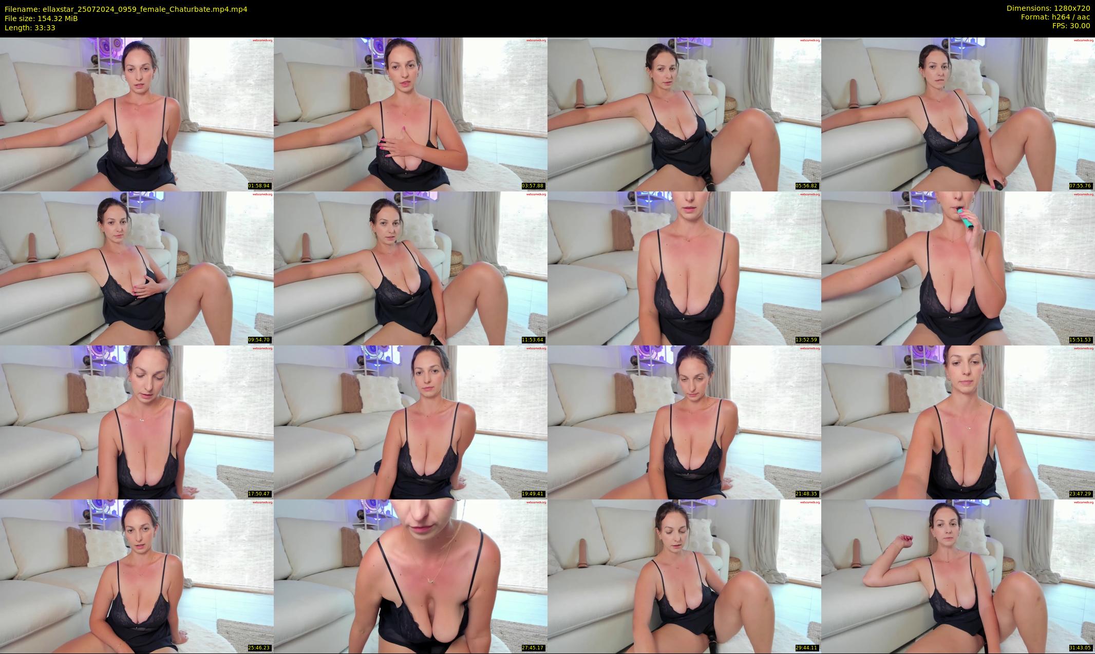 ellaxstar — 34 minute Chaturbate female cam show recording, 720p, Jul 25, 2024