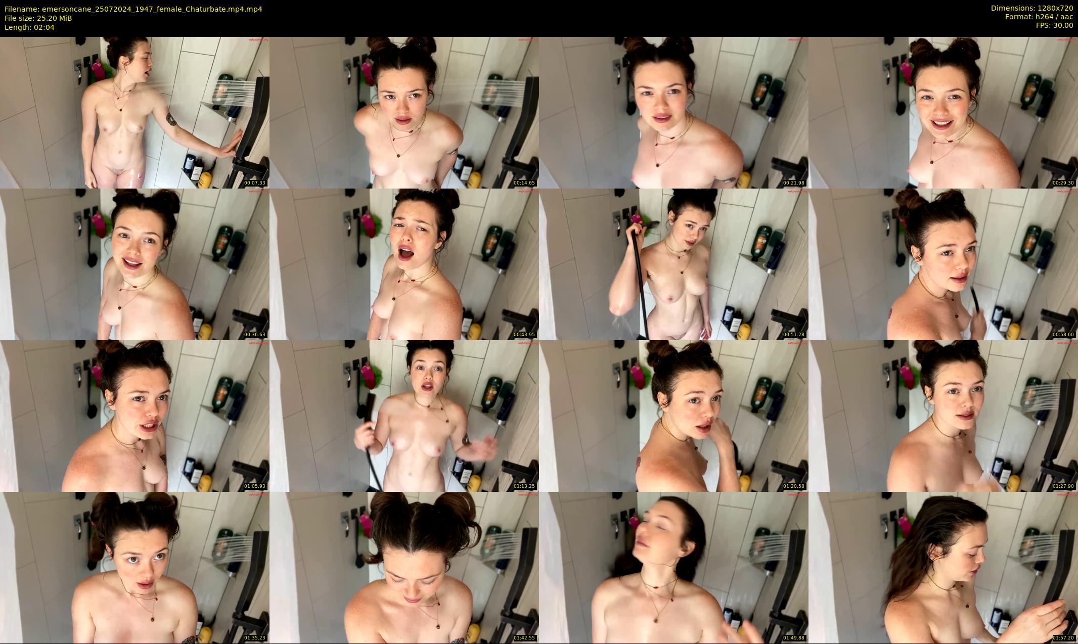 emersoncane — 3 minute Chaturbate female cam show recording, 720p, Jul 25, 2024