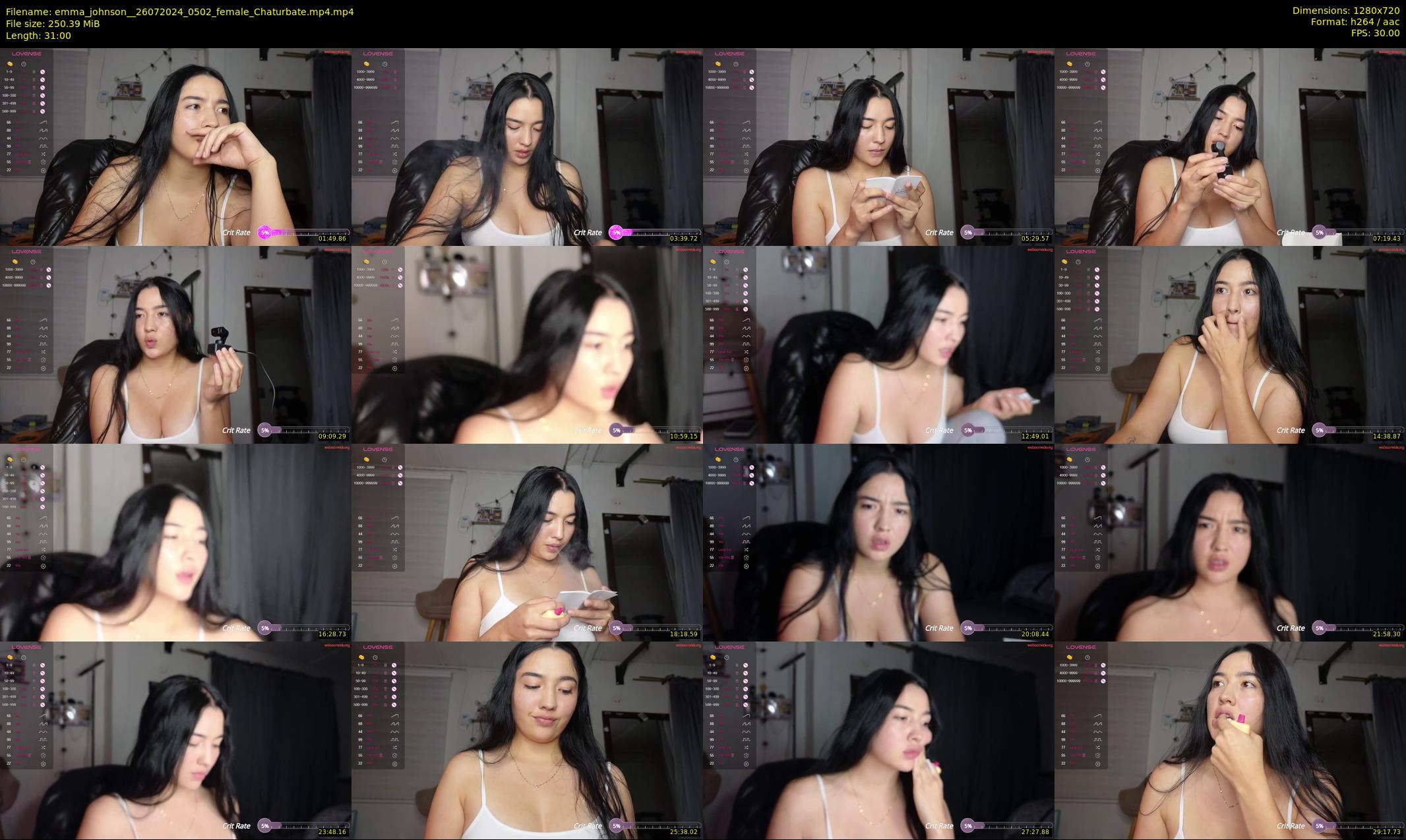 emma_johnson_ — 31 minute Chaturbate female cam show recording, 720p, Jul 26, 2024