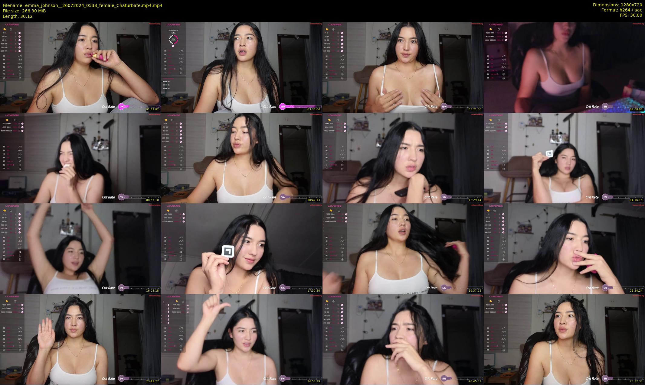 emma_johnson_ — 31 minute Chaturbate female cam show recording, 720p, Jul 26, 2024