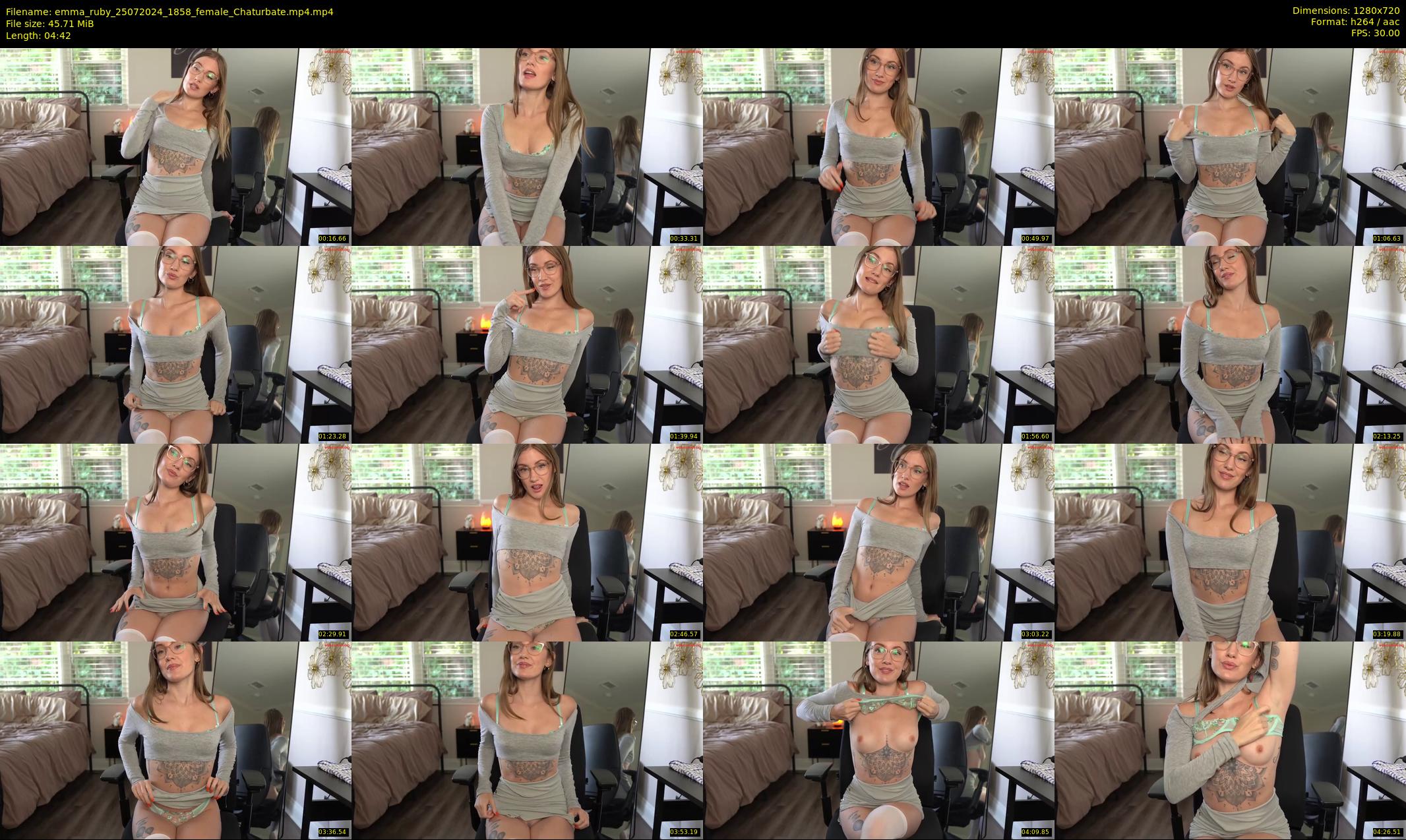 emma_ruby — 5 minute Chaturbate female cam show recording, 720p, Jul 25, 2024