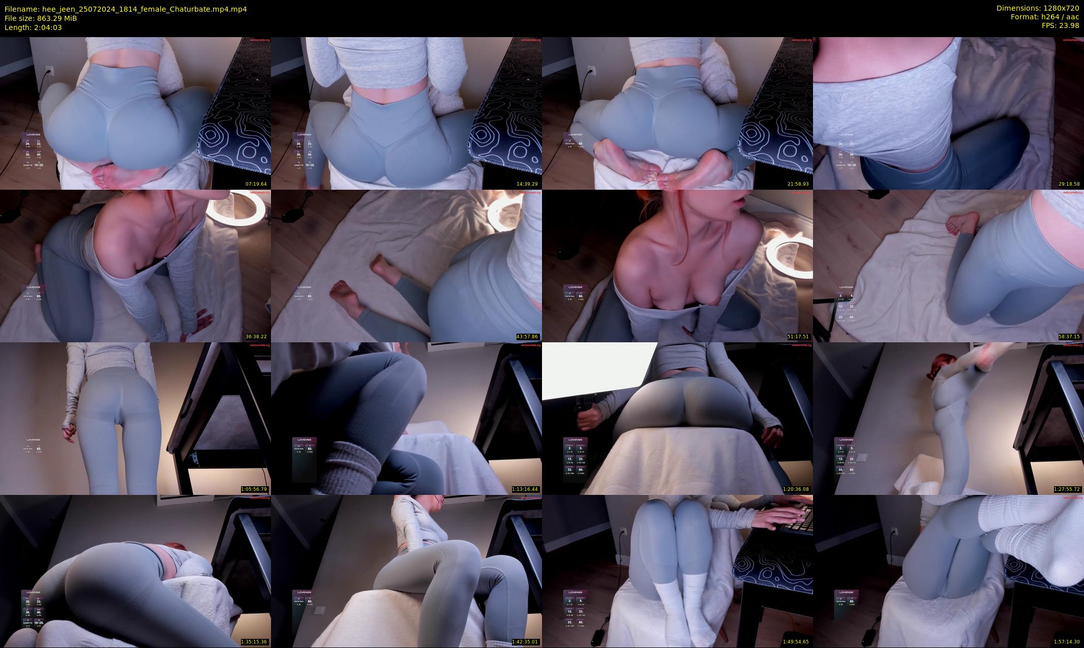 hee_jeen — 125 minute Chaturbate female cam show recording, 720p, Jul 25, 2024
