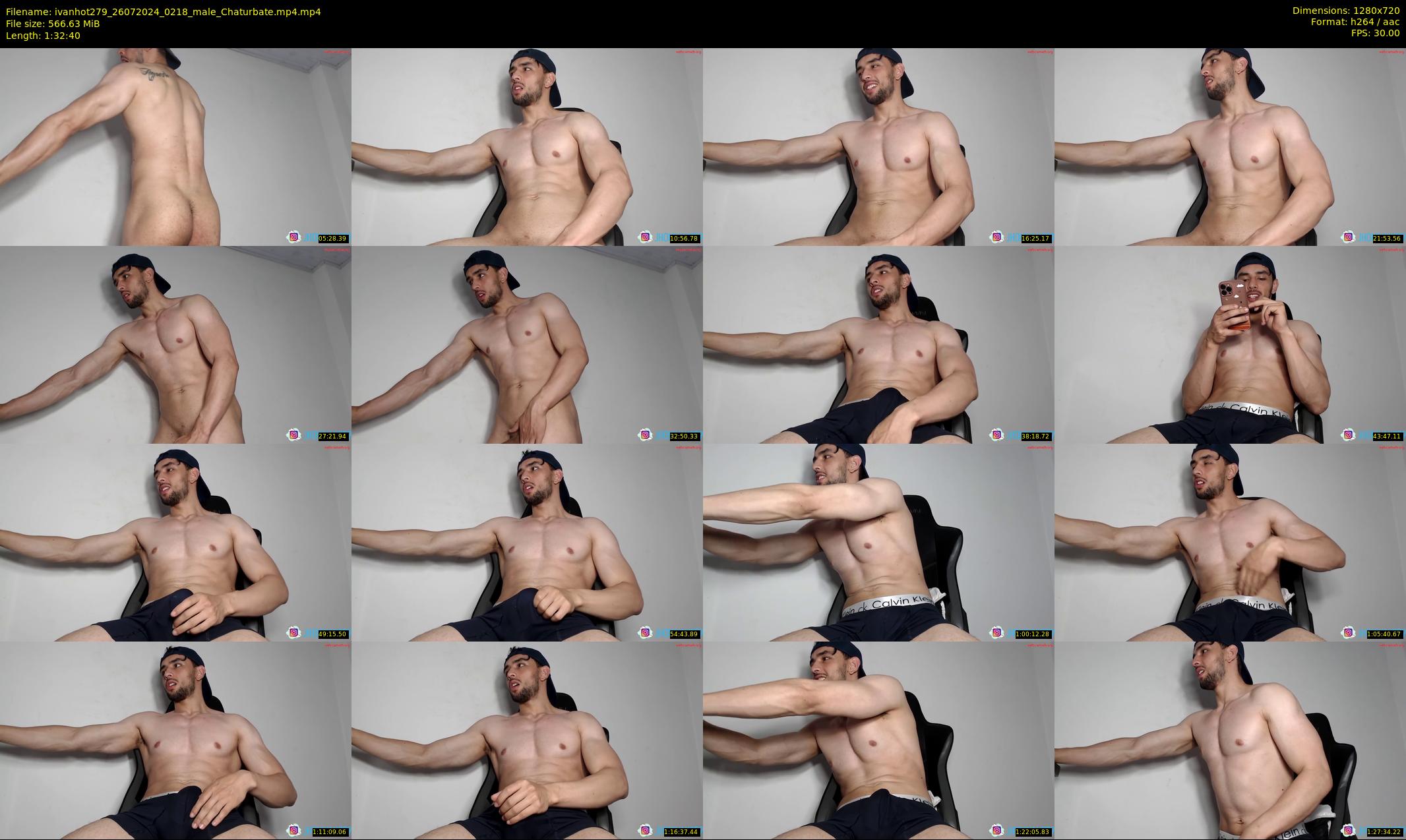 ivanhot279 — 93 minute Chaturbate male cam show recording, 720p, Jul 26, 2024