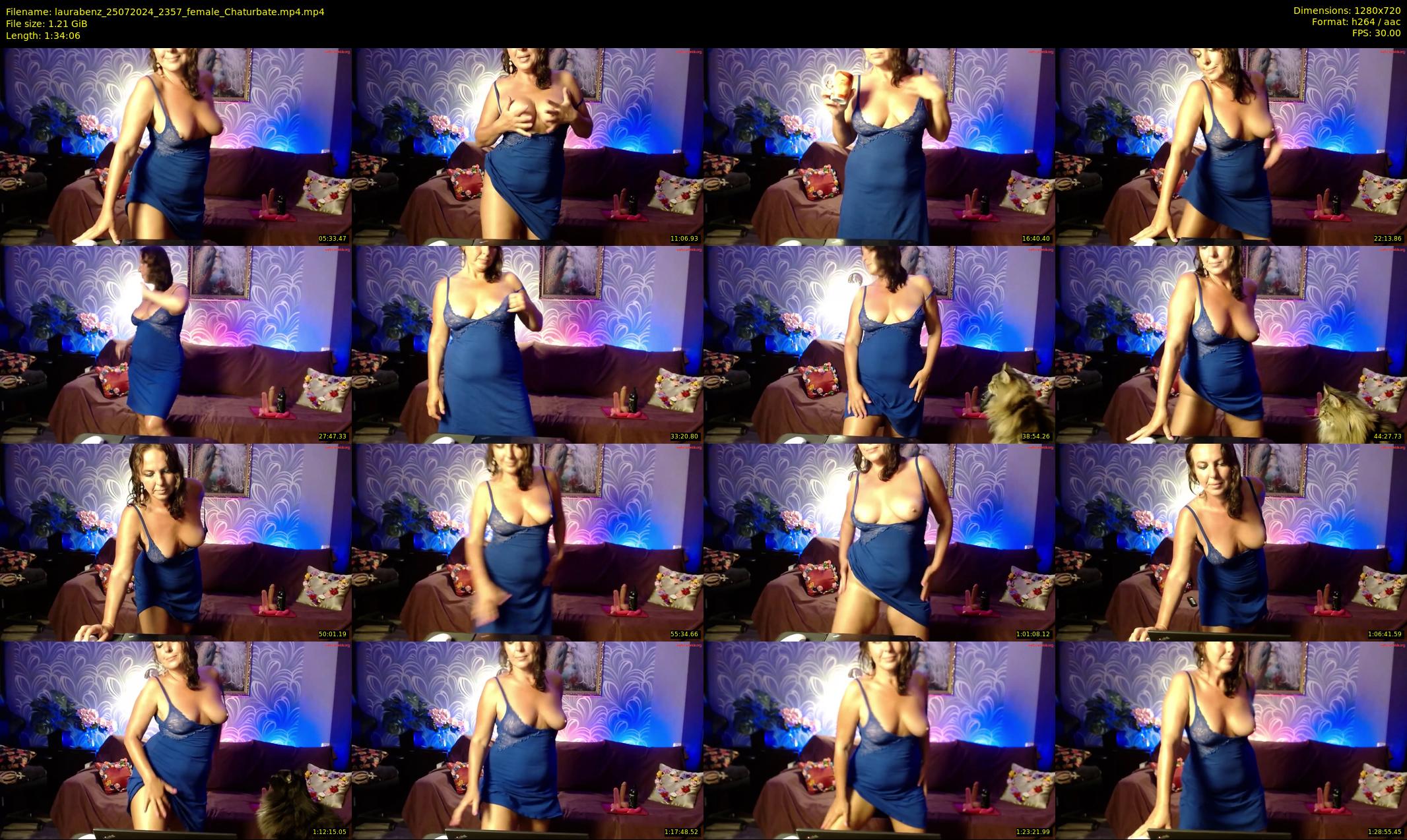 laurabenz — 95 minute Chaturbate female cam show recording, 720p, Jul 25, 2024
