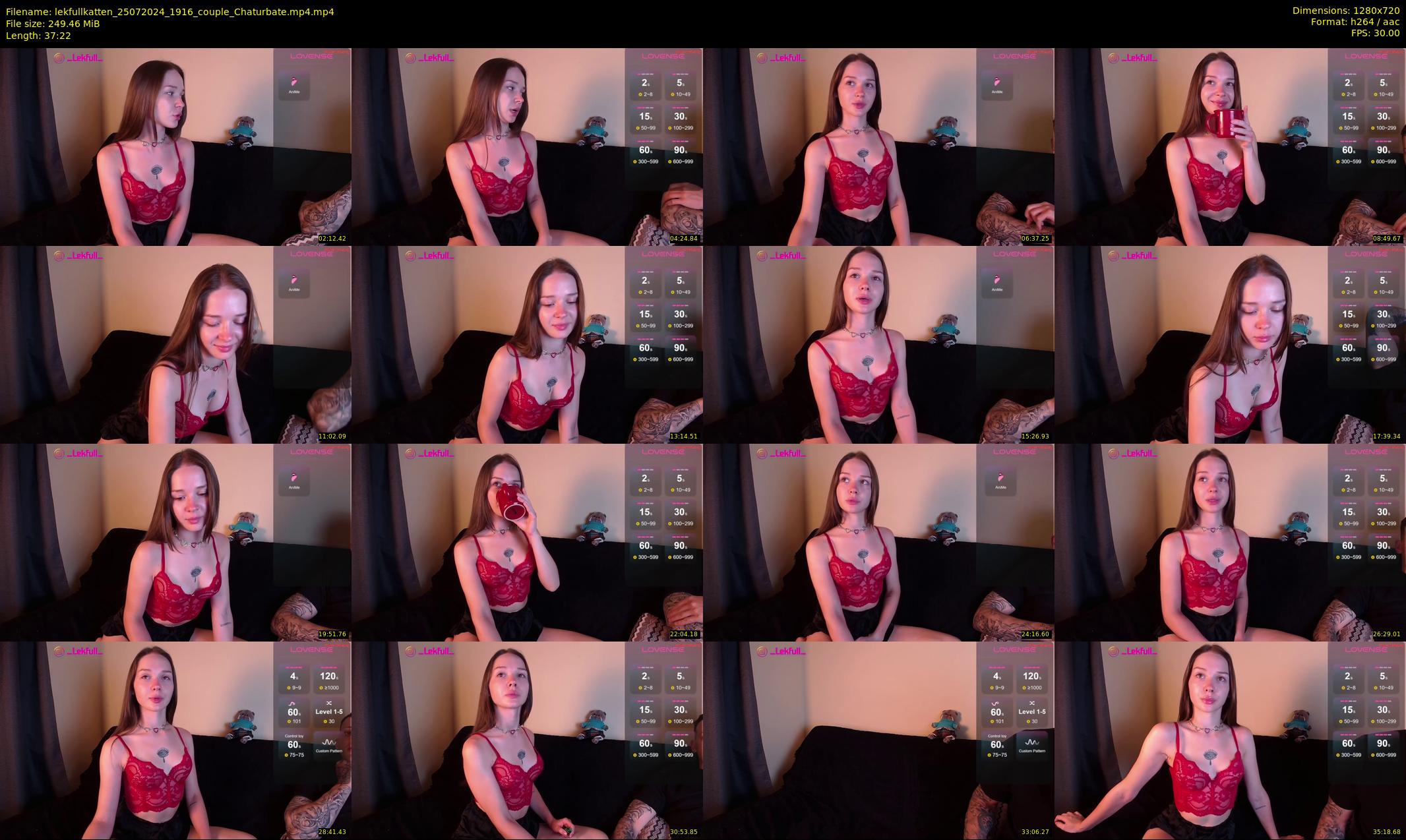 lekfullkatten — 38 minute Chaturbate couple cam show recording, 720p, Jul 25, 2024