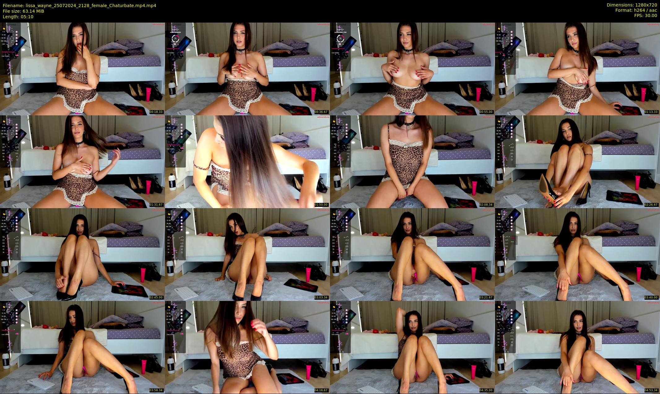 lissa_wayne — 6 minute Chaturbate female cam show recording, 720p, Jul 25, 2024